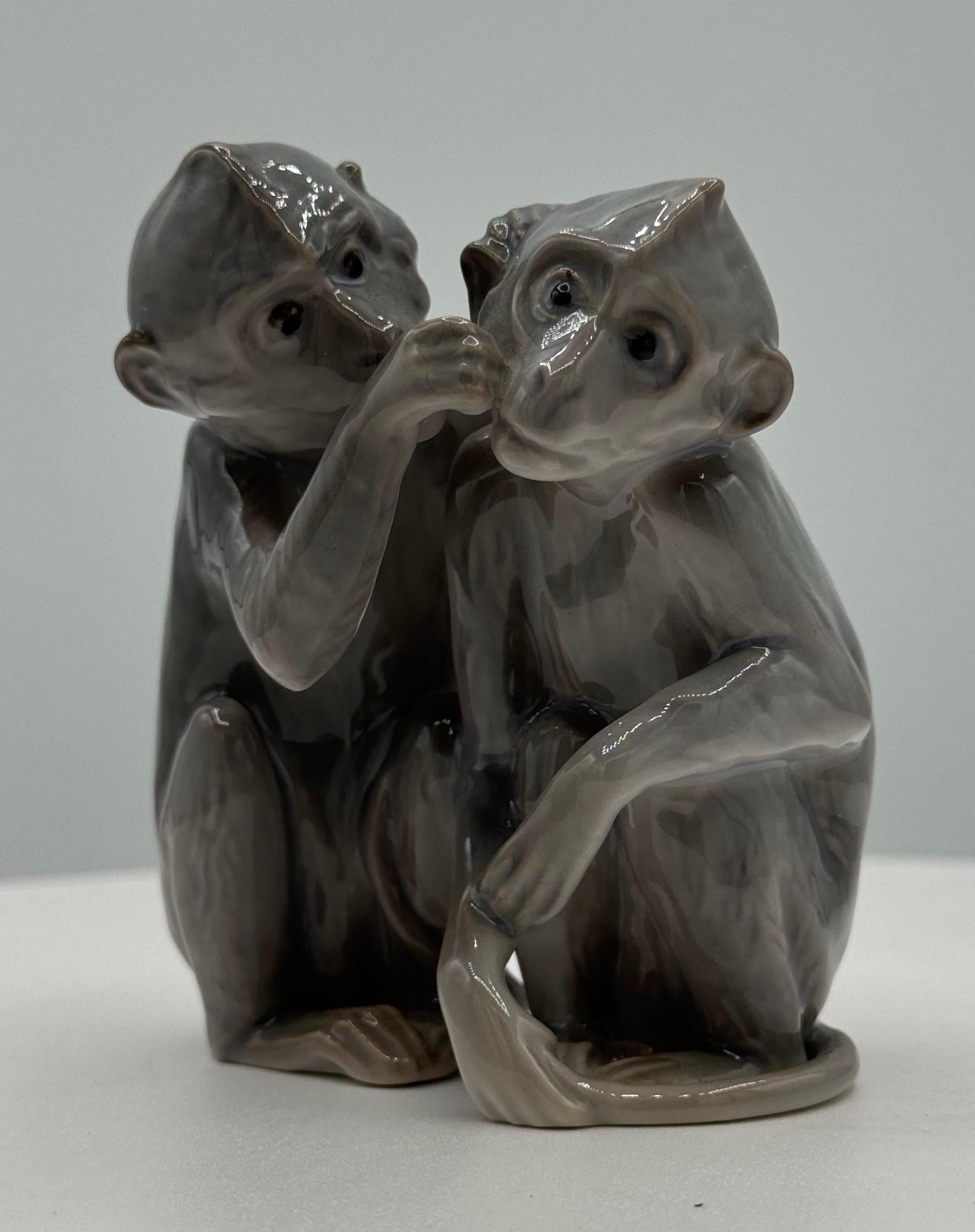 Figuras de mono de porcelana Bing & Grondahl en venta 3