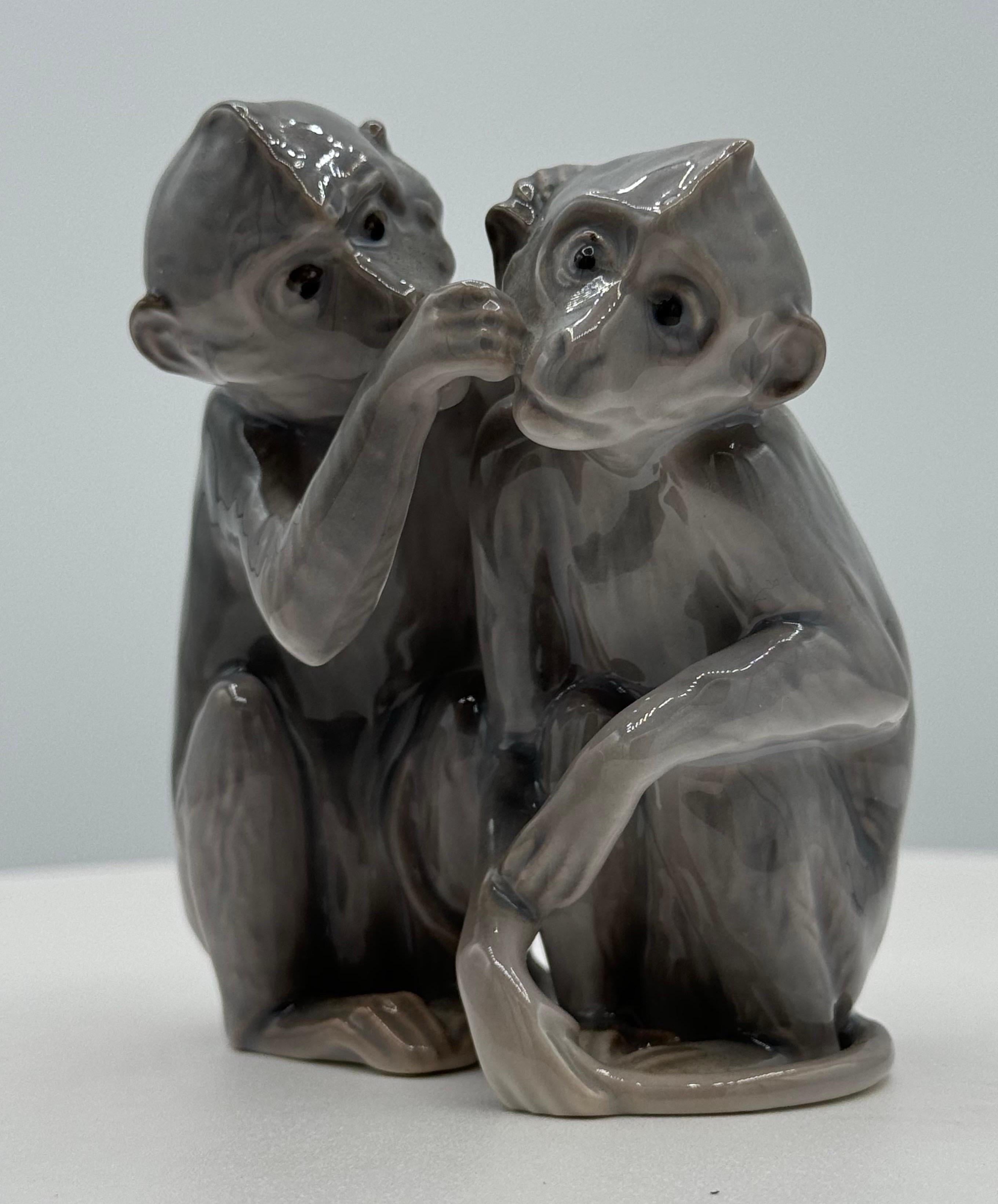 Figuras de mono de porcelana Bing & Grondahl en venta 4