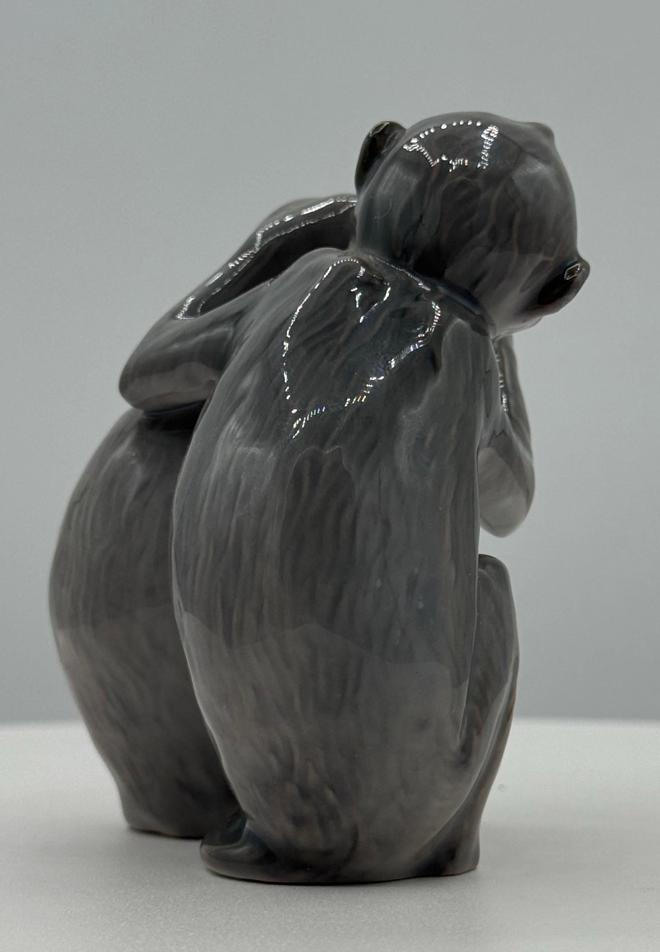 Figuras de mono de porcelana Bing & Grondahl Al fuego en venta
