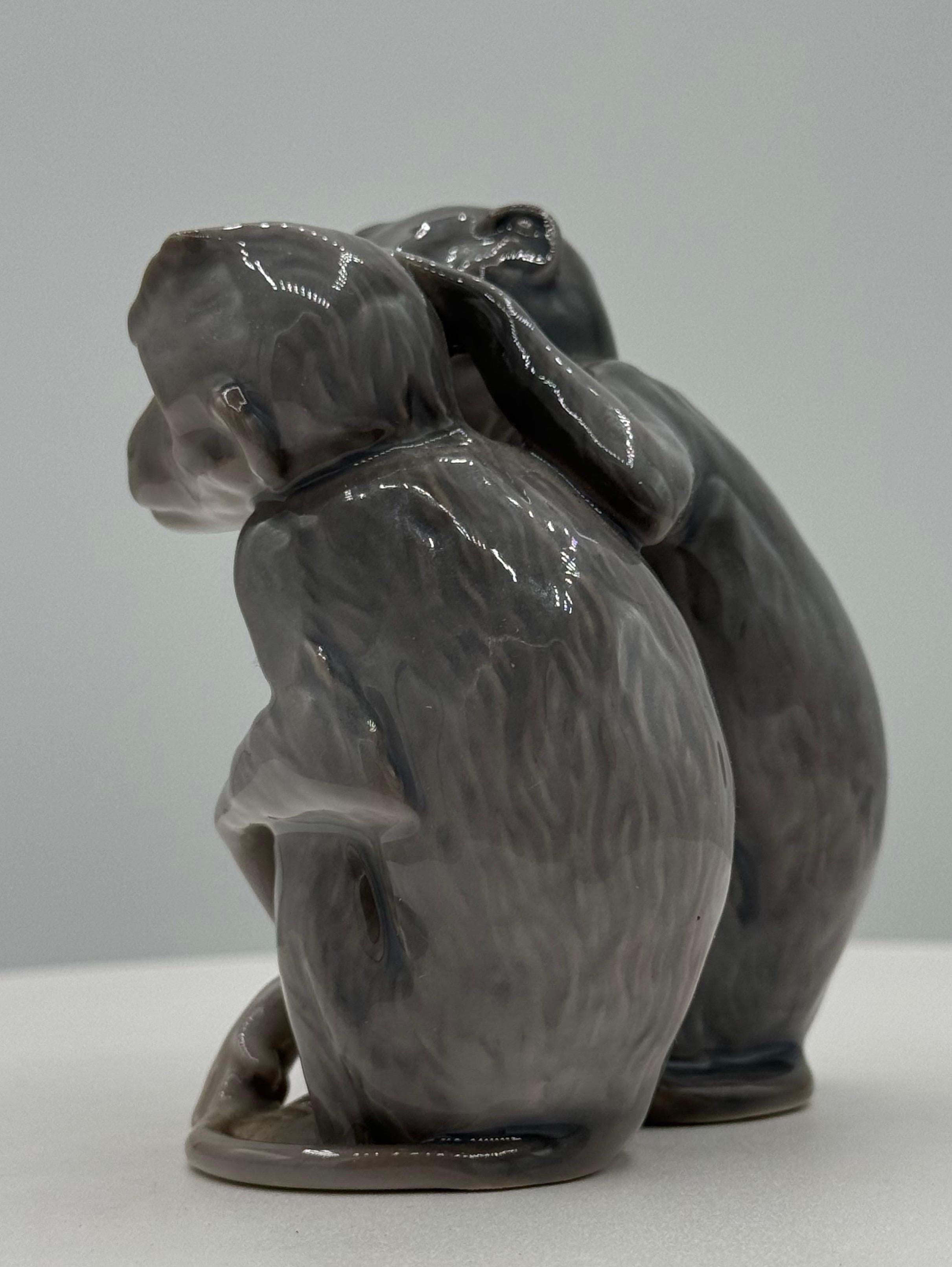 Figuras de mono de porcelana Bing & Grondahl Porcelana en venta
