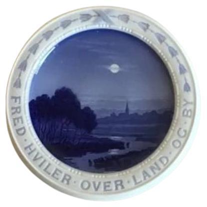 Bing & Grondahl Song Plate from the First World War For Sale