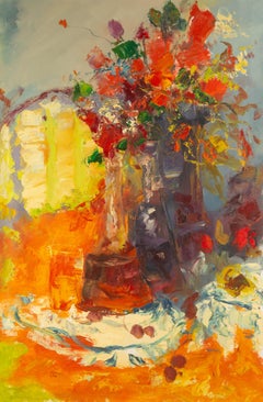 Binhua Cao Abstract Original Oil On Canvas "Sunlight"