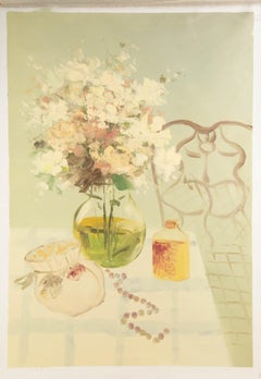 Binhua Cao Nature morte originale Huile sur toile "Solitude"