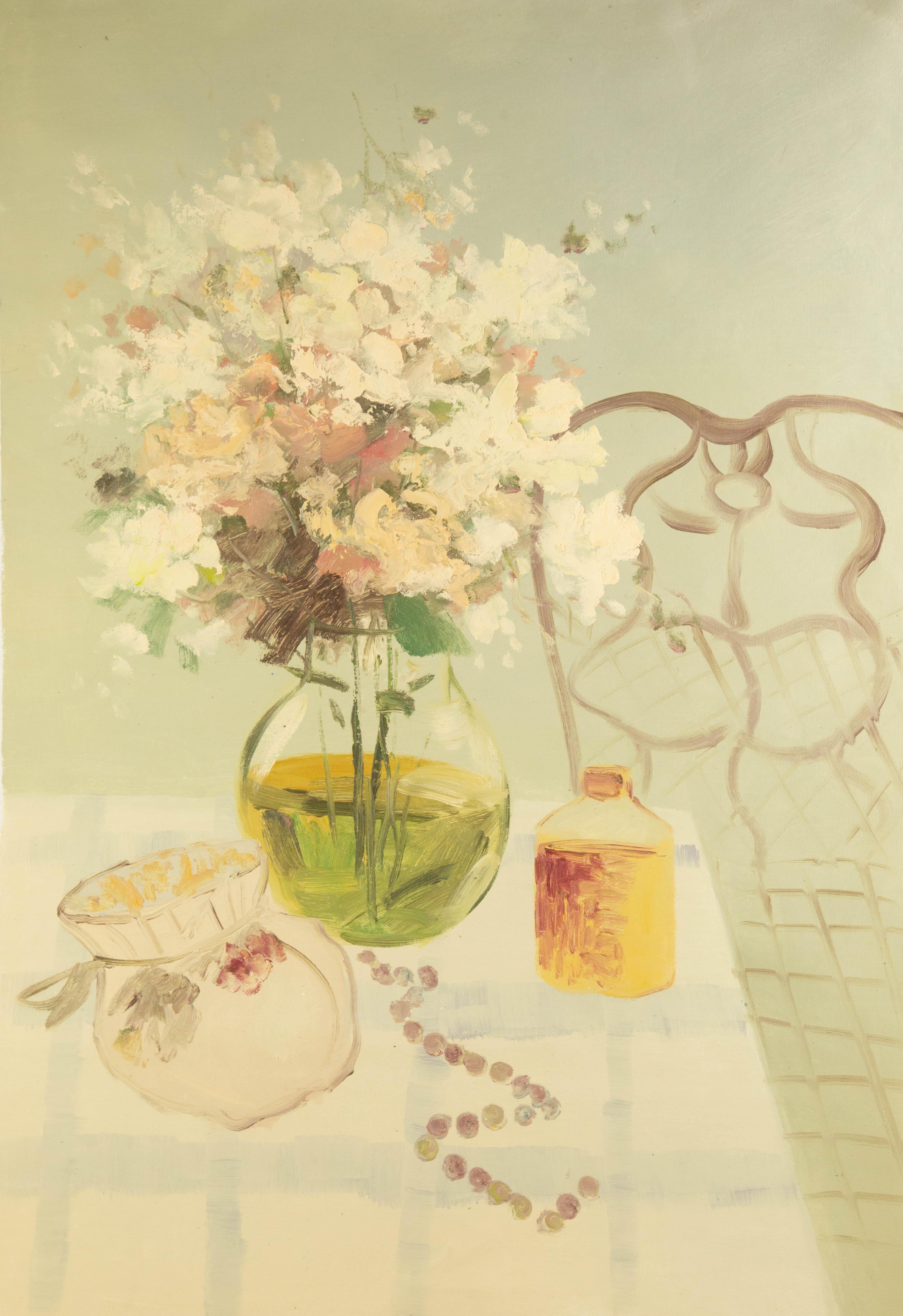 Binhua Cao Still Life Original Oil On Canvas "Solitude"