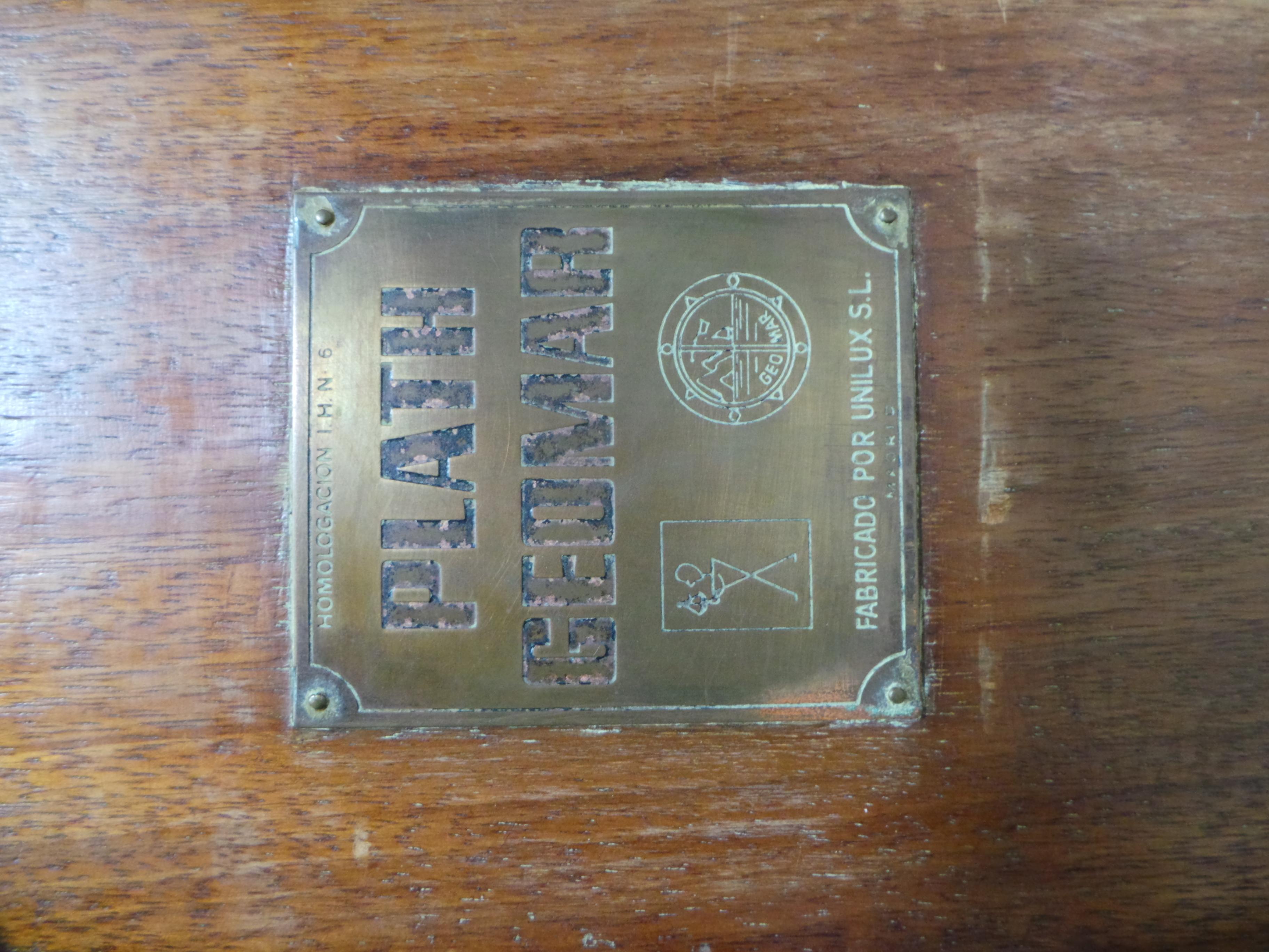This is a unique 100% Original finish Ships Binnacle Compass house.  