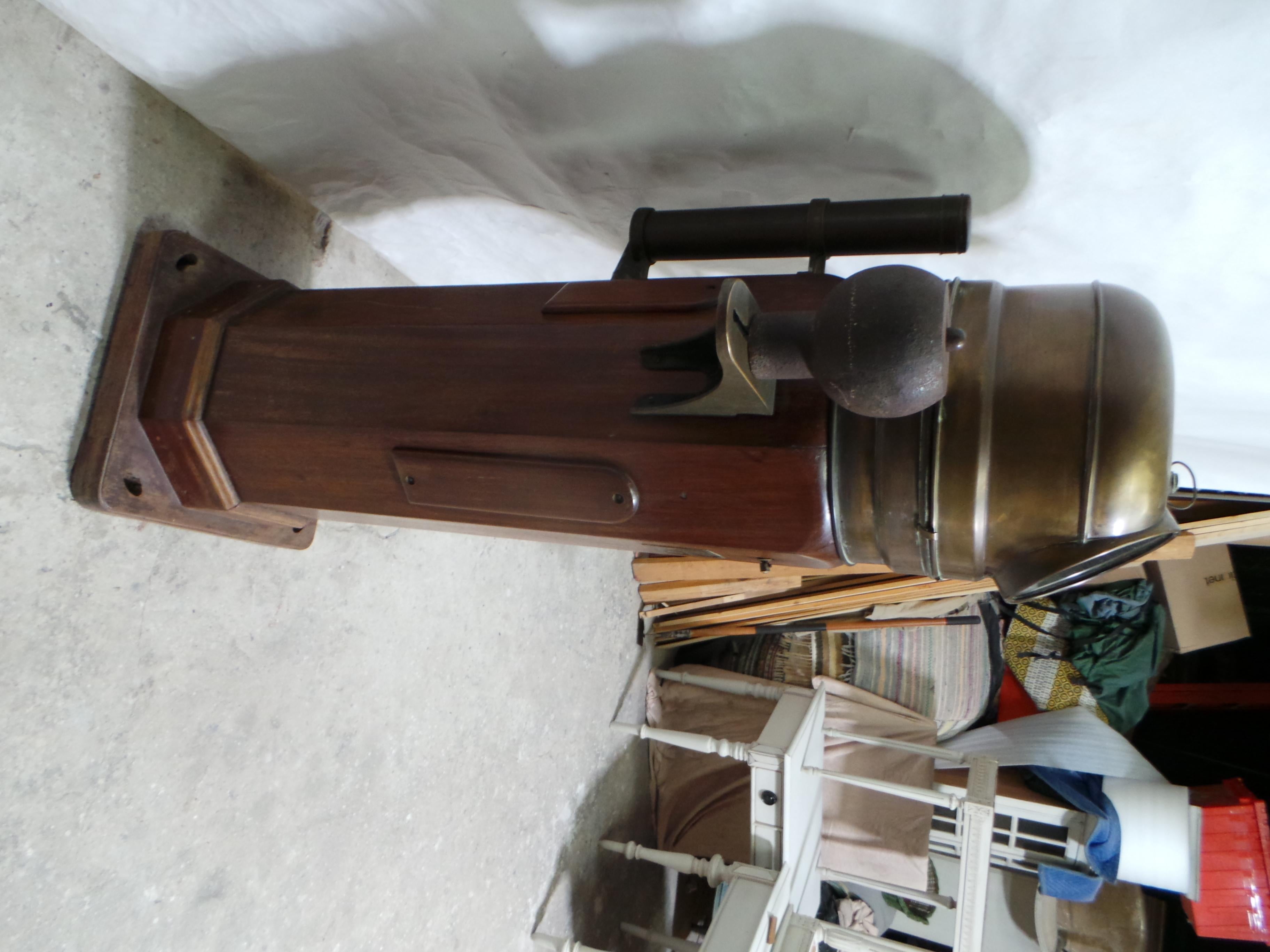 Brass Binnacle Compass 100% Original condition For Sale