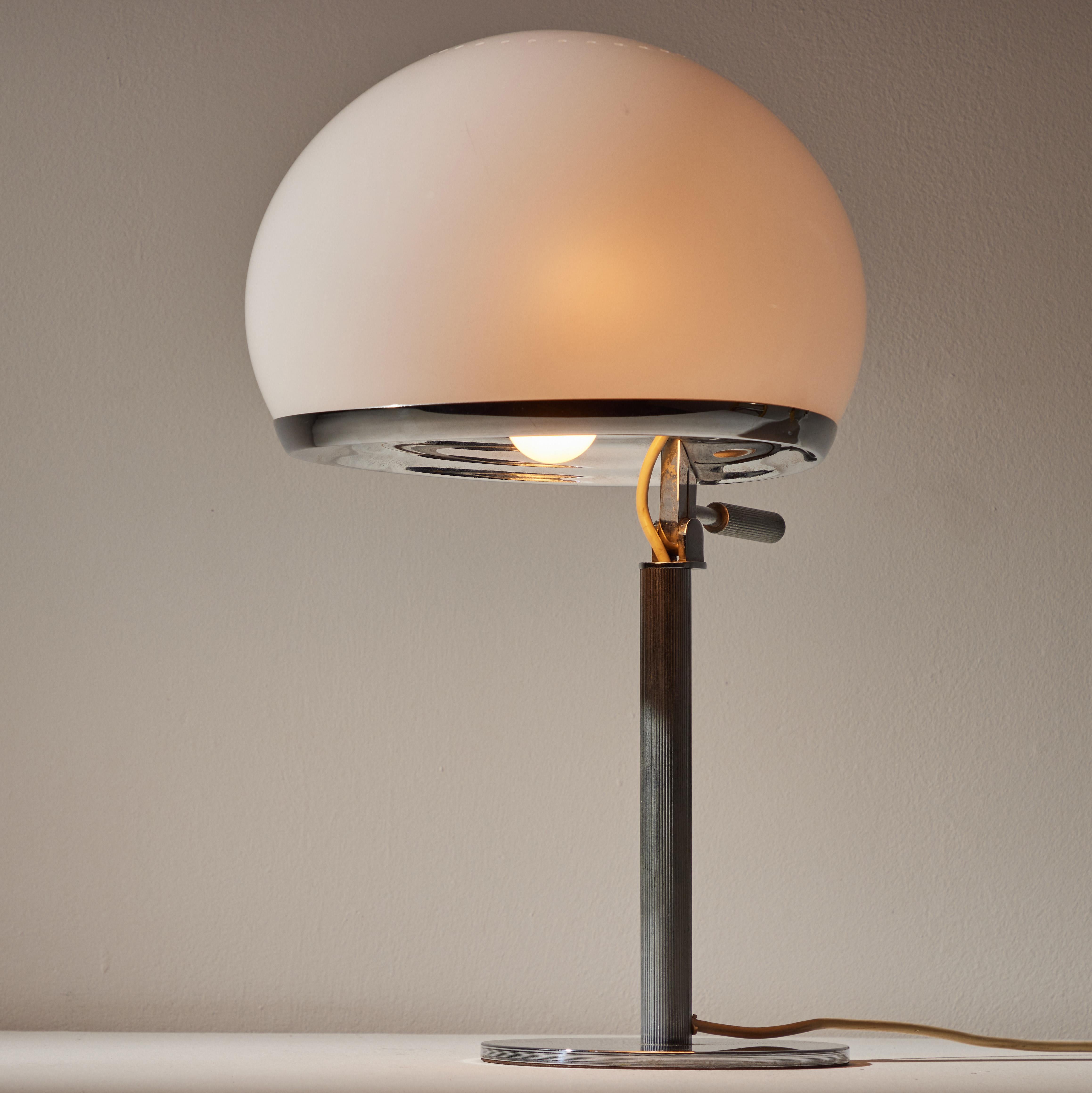 Mid-Century Modern Bino Table Lamp by Vittorio Gregotti and Lodovico Meneghetti for Candle For Sale