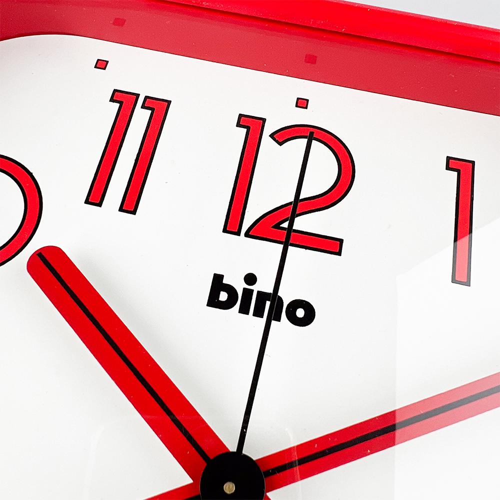 Bino wall clock, 1980's In Good Condition For Sale In FERROL, ES