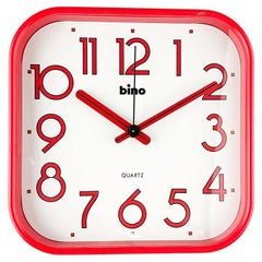 Vintage Bino wall clock, 1980's