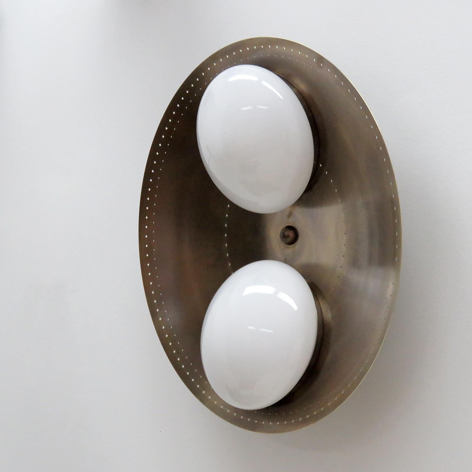 Organic Modern Binova-24 Flushmount Light by Gallery L7 For Sale