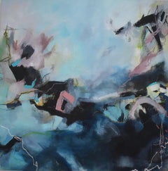 The high, the low, original painting, landscape, contemporary