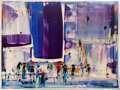 Binyamin Basteker, Urban Landscape , 2022 oil on canvas 60 x 80 cm