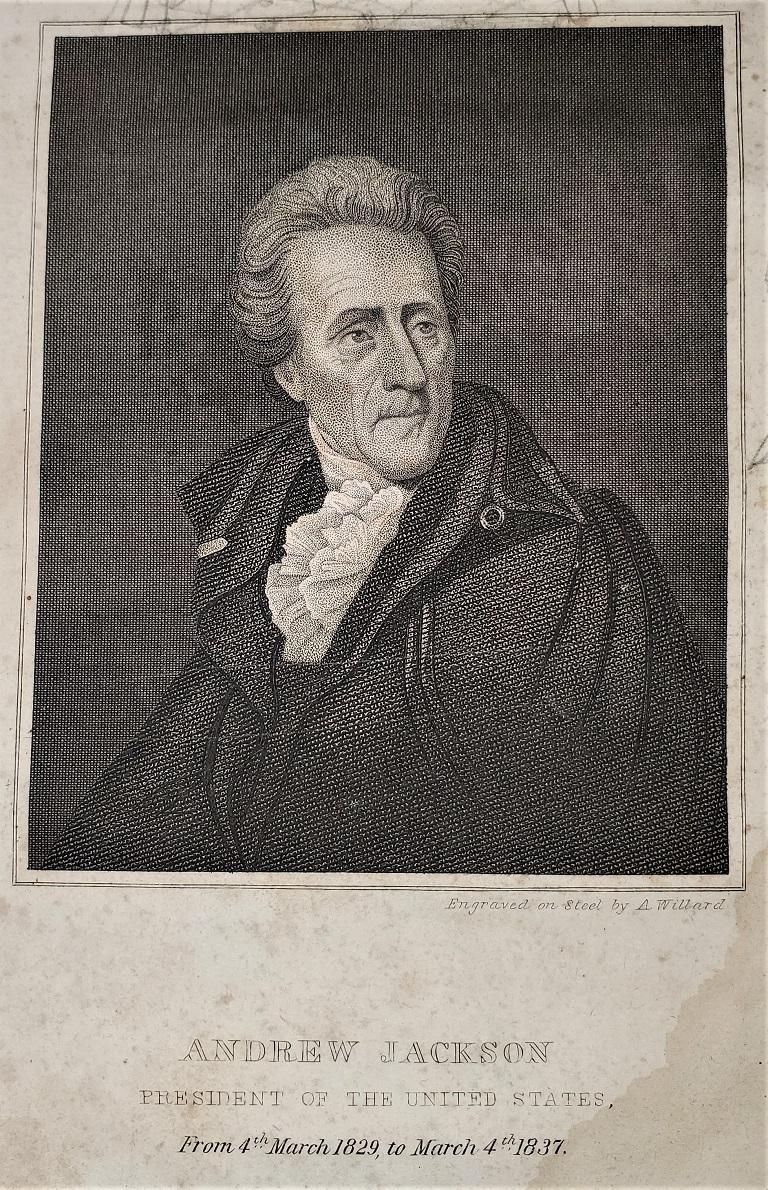19th Century Biography of Andrew Jackson by Goodwin, 1852