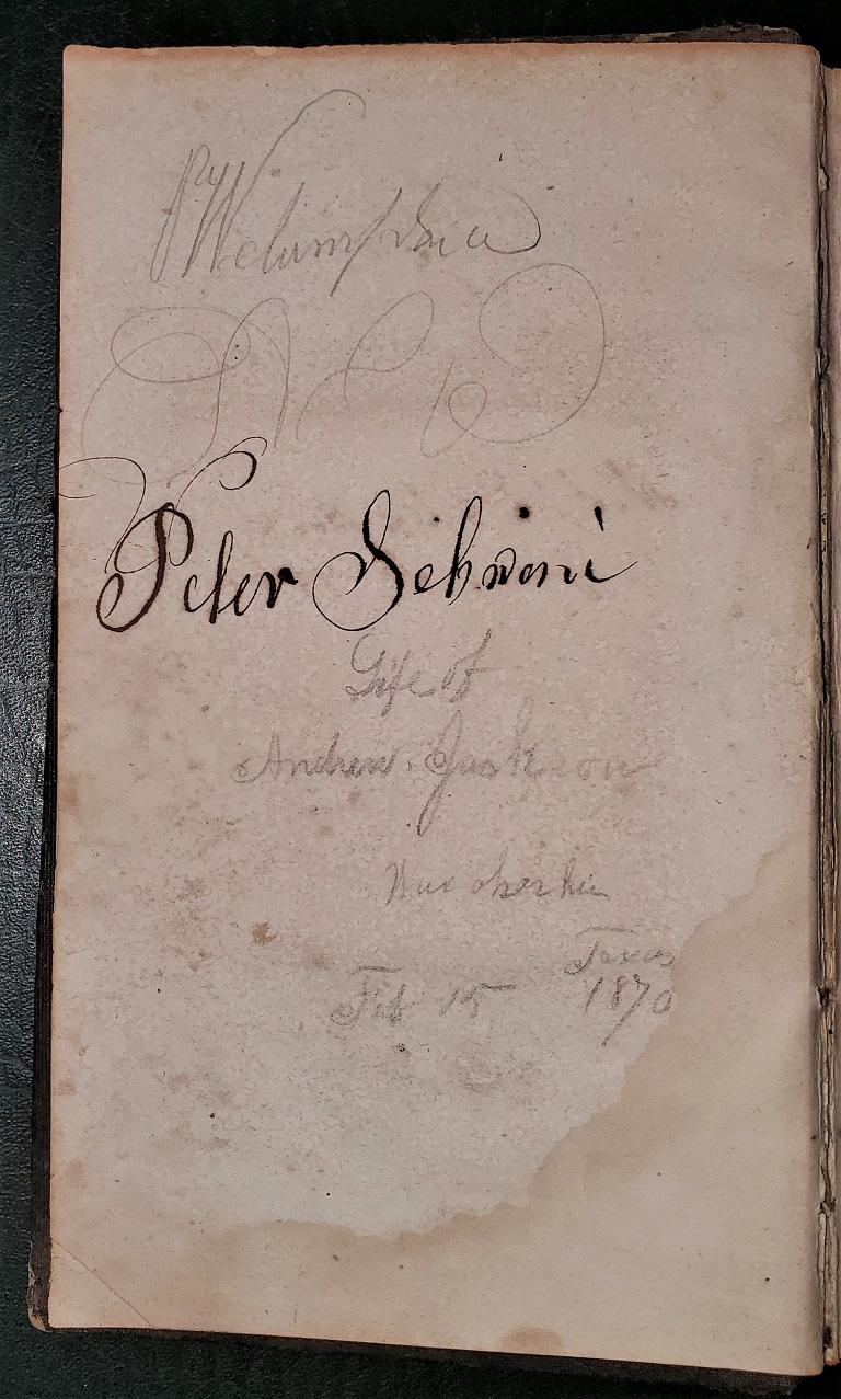 American Classical Biography of Andrew Jackson by Goodwin, 1852