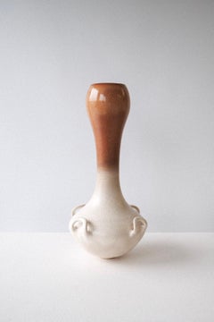 Biomorph Vase in Wheel-Thrown Glazed Stoneware by Robin Kerr