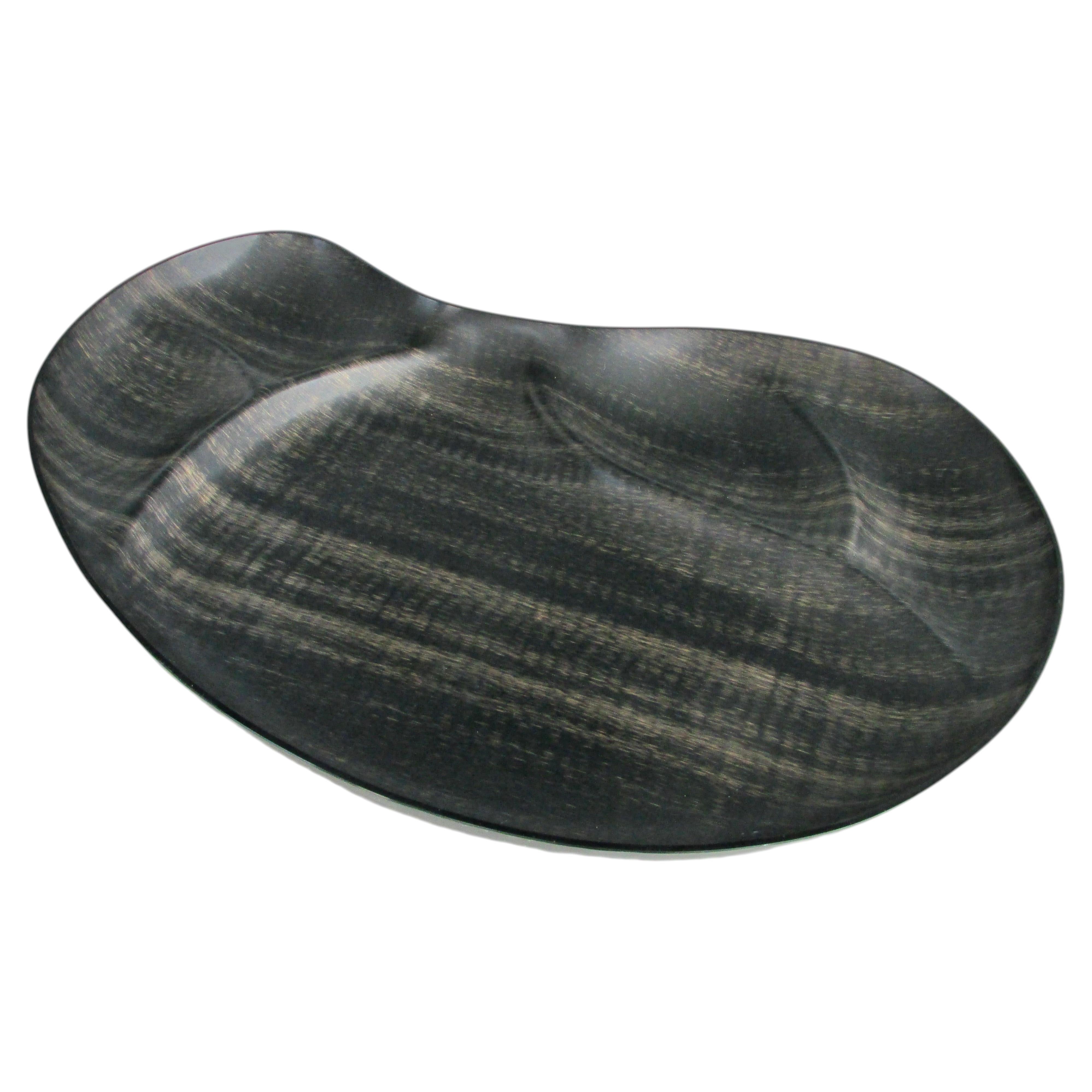 Biomorphic 1950s California modern Free Flo Original sectioned hostess tray For Sale