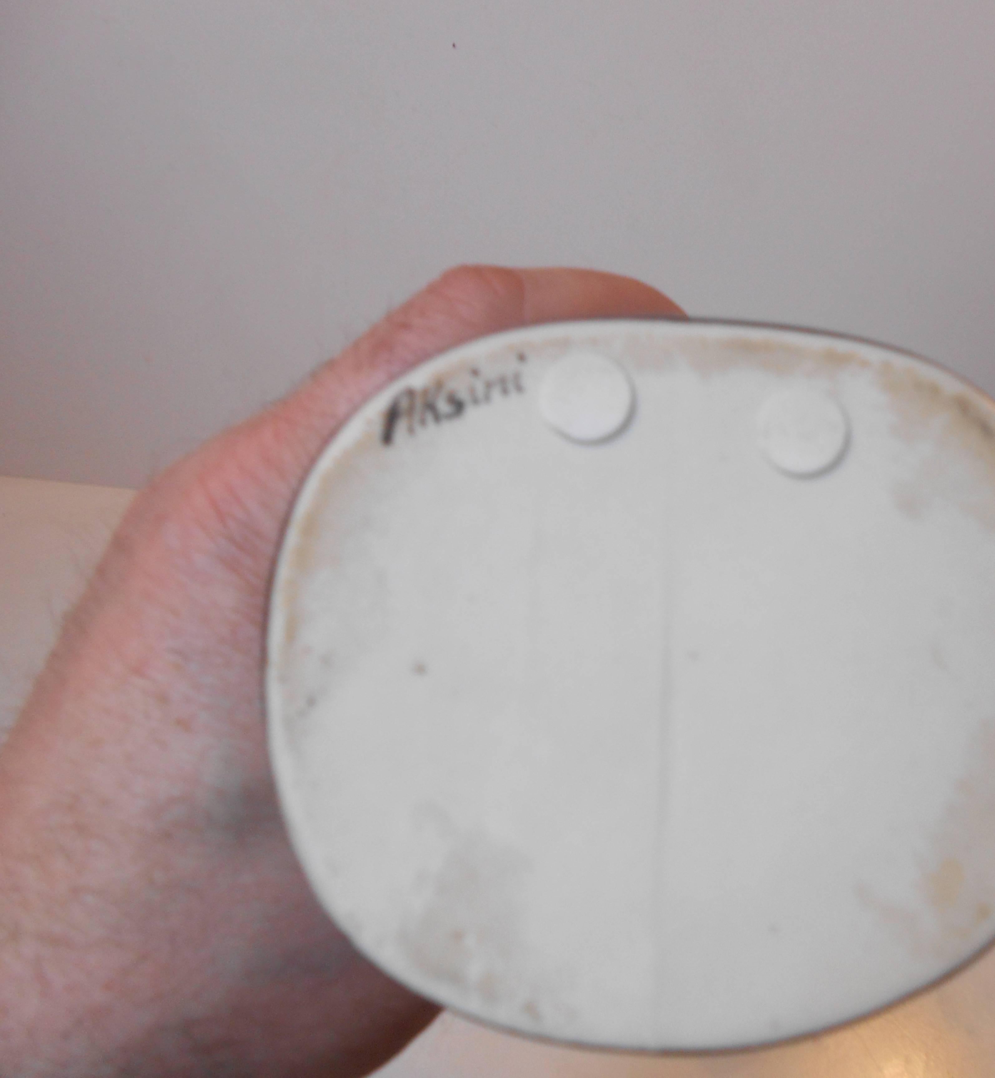 Vaso biomorfo in ceramica d'arte di A. Nielsen, Danimarca, anni '50 In condizioni ottime in vendita a Esbjerg, DK
