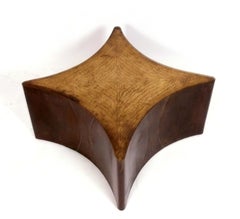 Vintage Biomorphic Brass Coffee Table