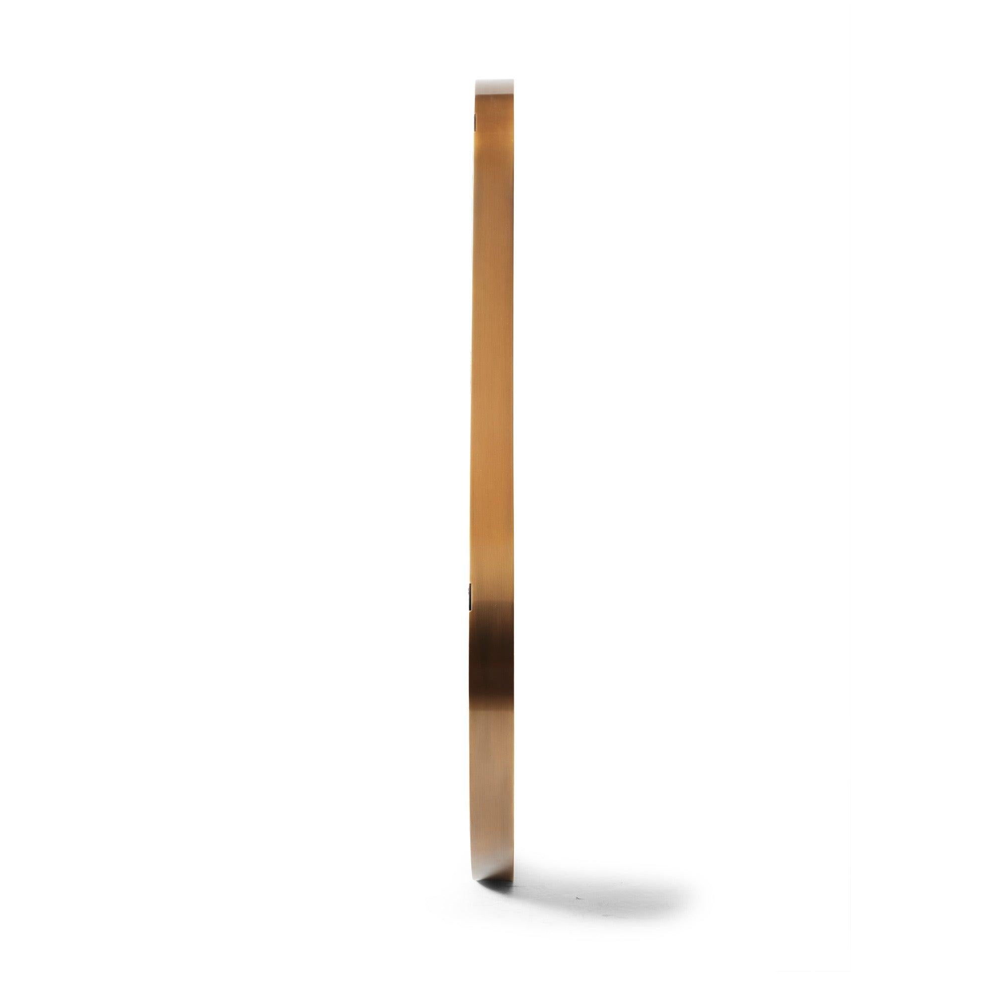 Americano Specchio Biomorfo in Bronzo in vendita