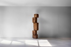 Totem biomorfo scolpito Serenity Still Stand No67 di NONO, Escalona Crafted