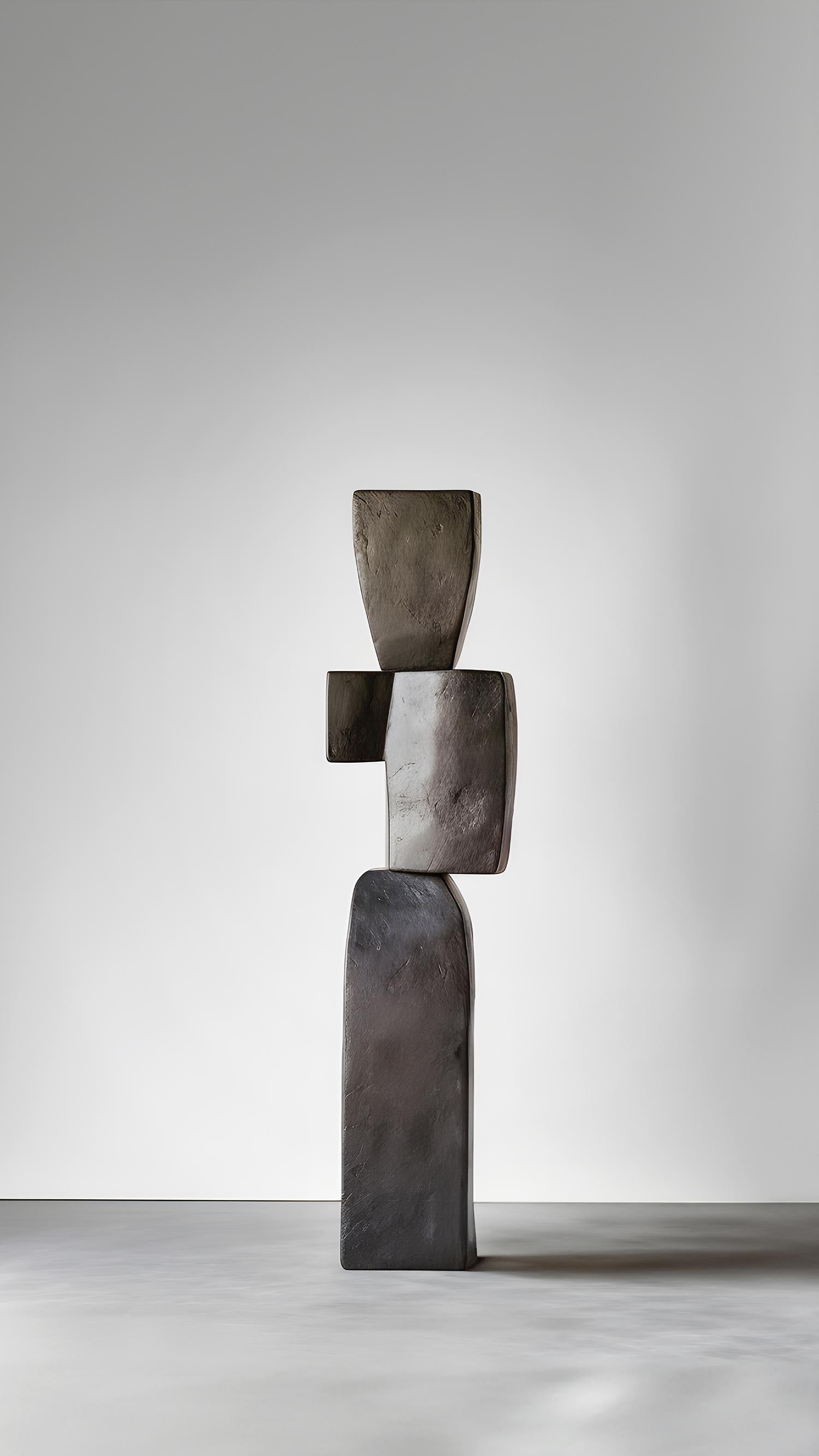 Sculpture biomorphique en bois sculpté dans le style d'Isamu Noguchi, Force invisible 17 Neuf - En vente à Estado de Mexico CP, Estado de Mexico