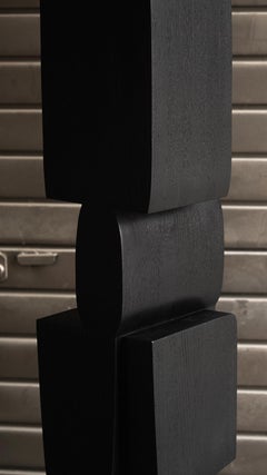 Biomorphic Carved Wood Sculpture in the style of Isamu Noguchi, Unseen Force 18