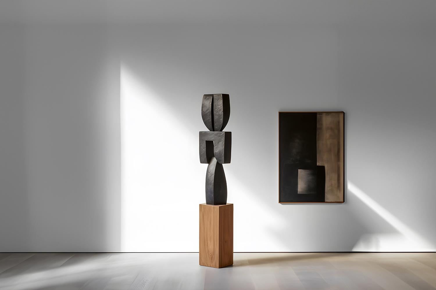 Biomorphic Carved Wood Sculpture in the style of Isamu Noguchi, Unseen Force 22 by Joel Escalona


This monolithic sculpture, designed by the talented Artist Joel Escalona, is a towering example of beauty in craftsmanship. Hand and digital machine