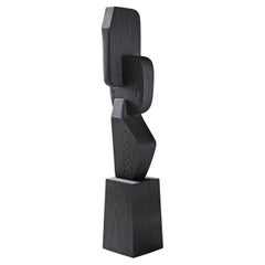Biomorphic Carved Wood Sculpture in the style of Isamu Noguchi, Unseen Force 23