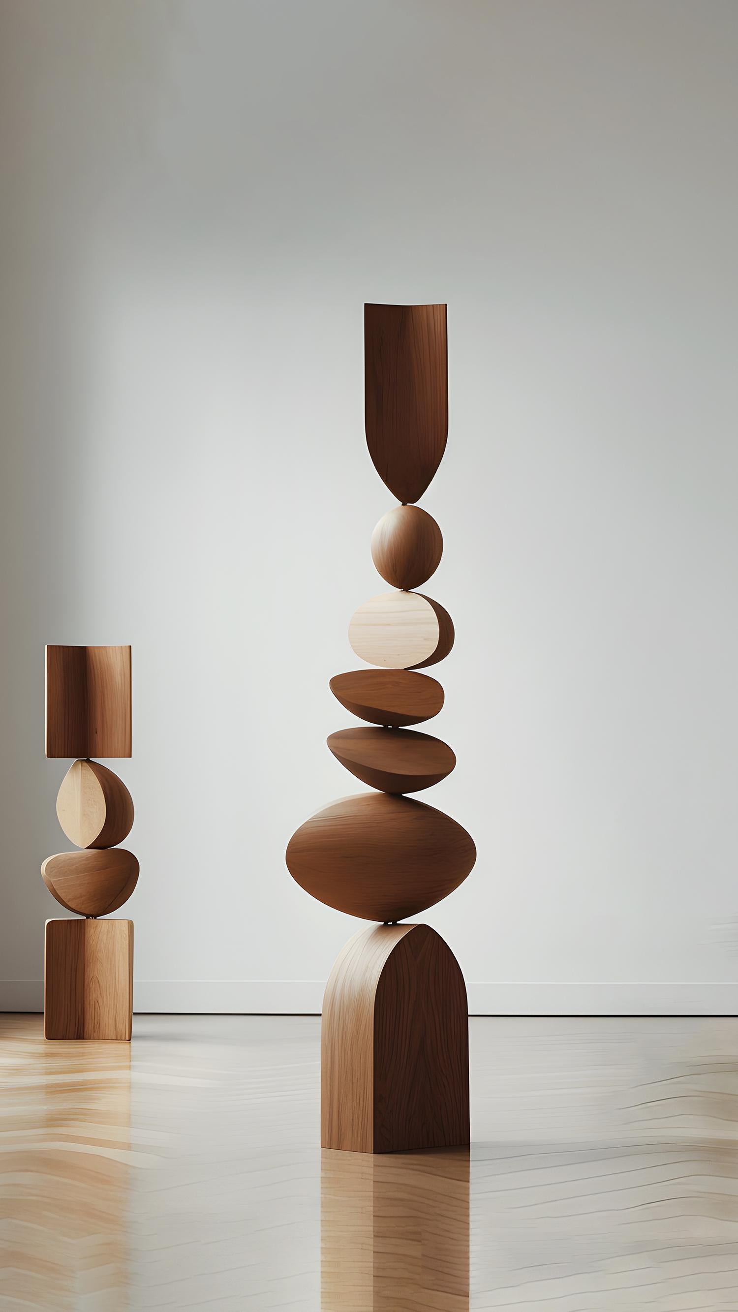 Contemporary Standing Serene Totem Still Stand No22: Crafted by Joel Escalona For Sale
