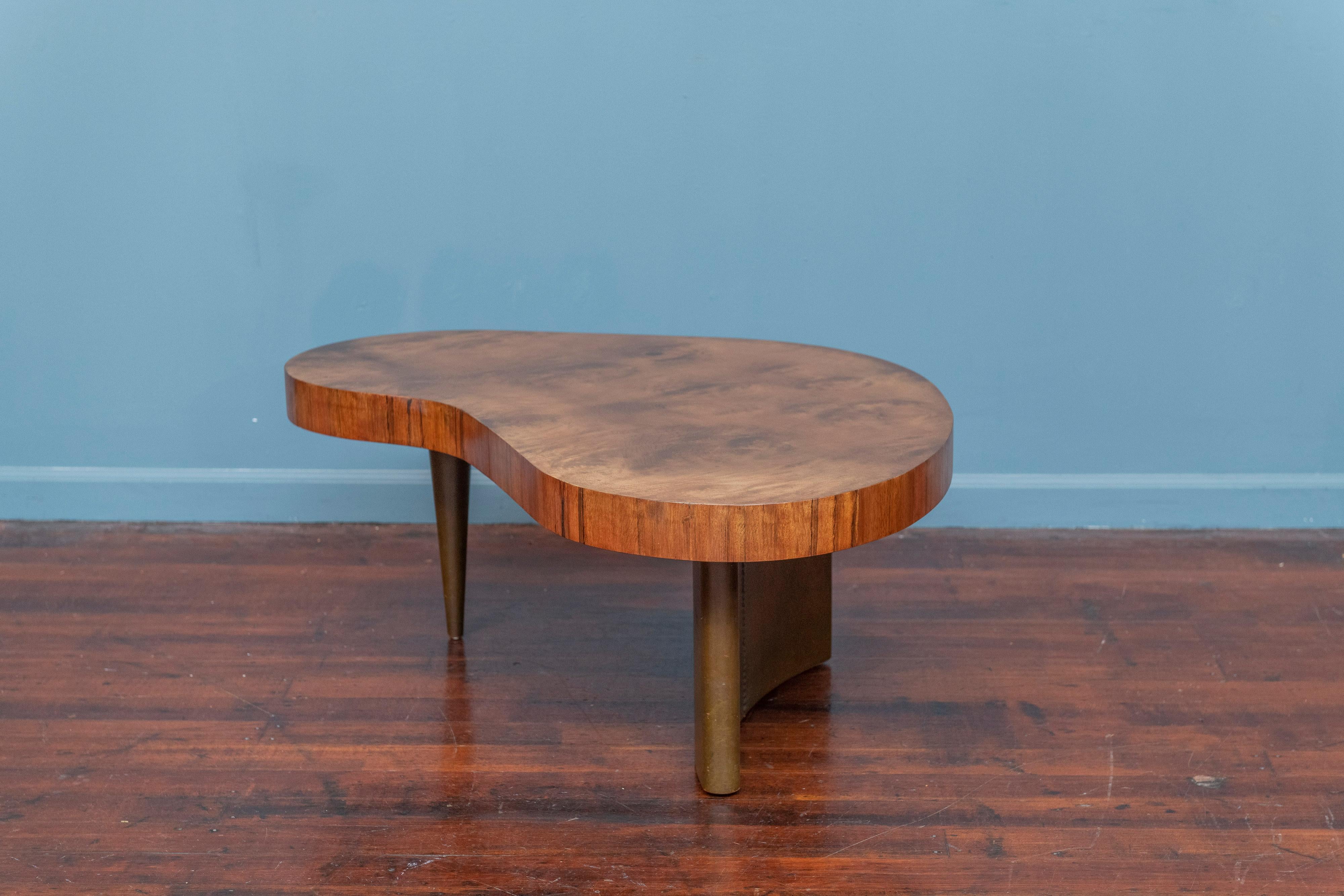 Art Deco Biomorphic Coffee Table by Gilbert Rohde for Herman Miller