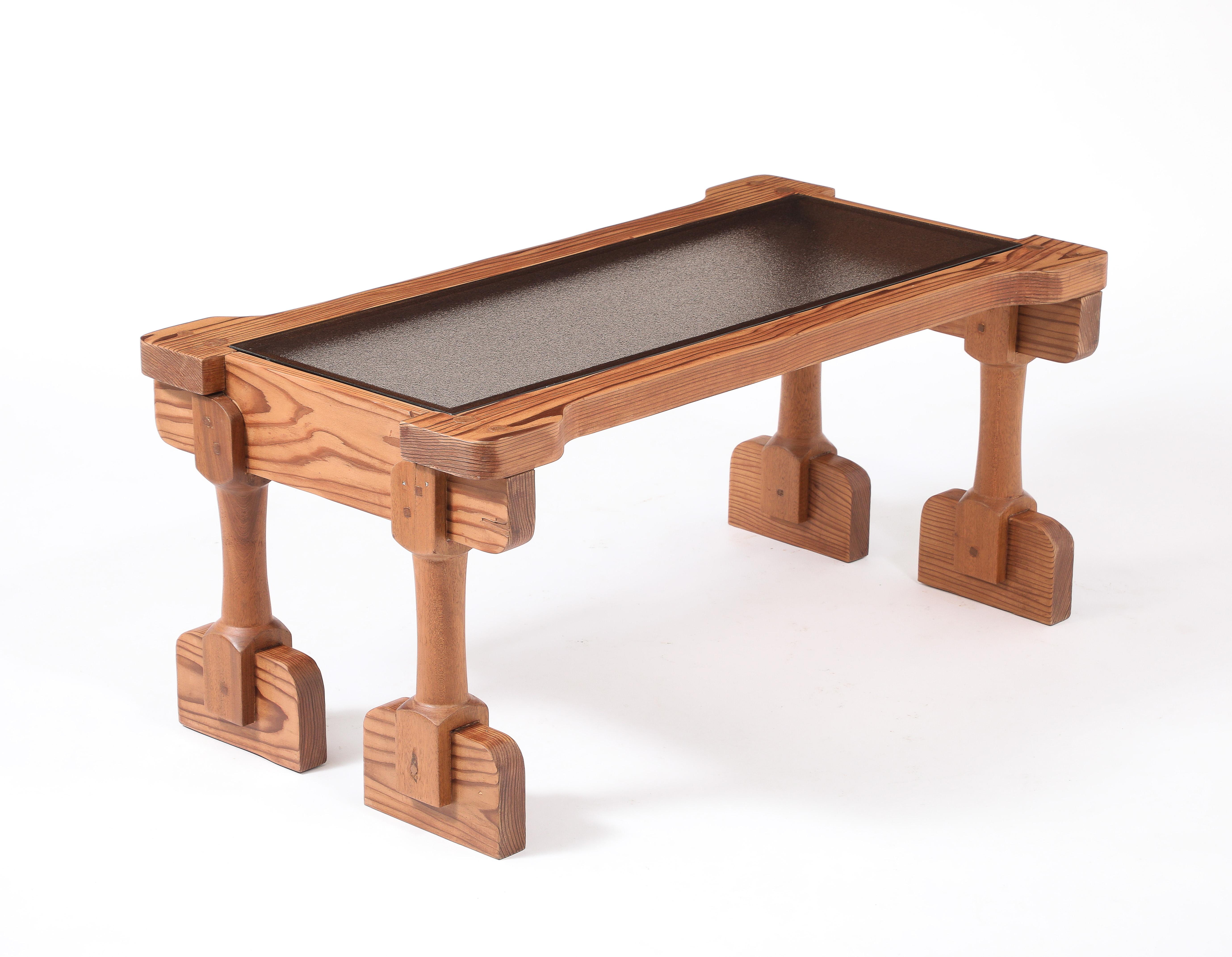 Pin Table basse biomorphique, France, années 1940 en vente