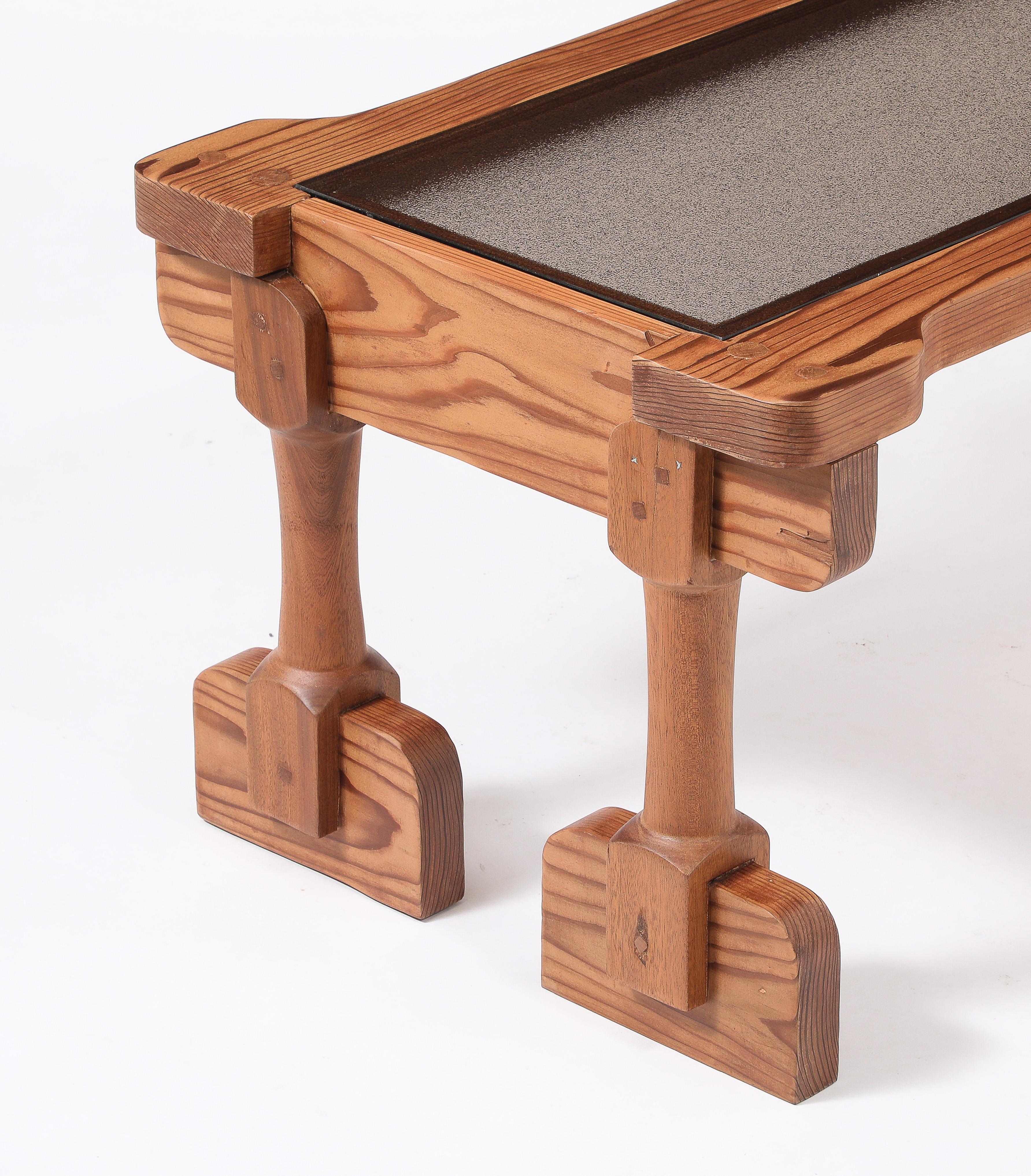 Table basse biomorphique, France, années 1940 en vente 1