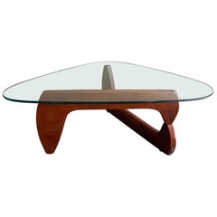 Vintage Biomorphic Coffee Table in the Style of Isamu Noguchi