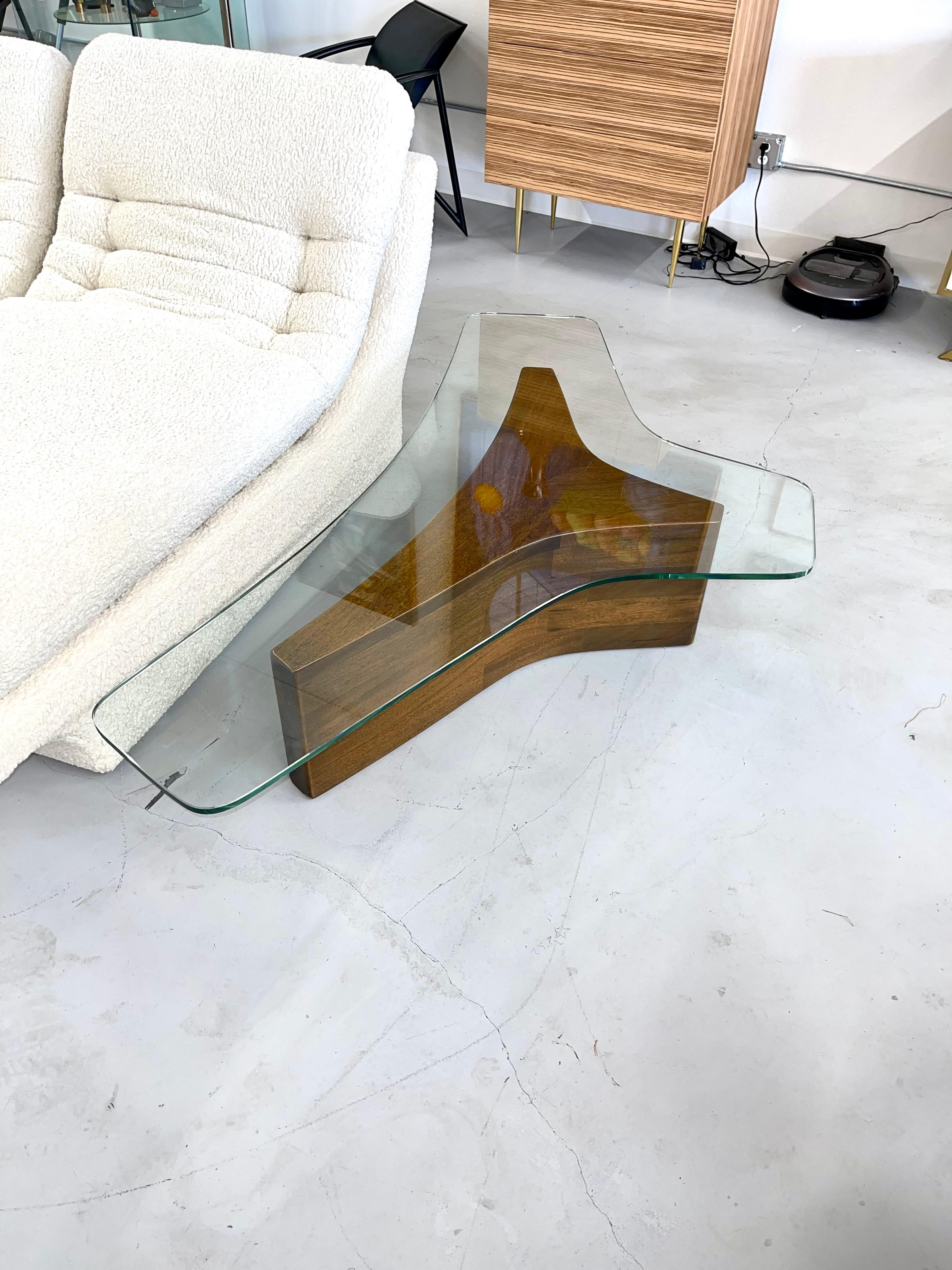 American Biomorphic Coffee Table