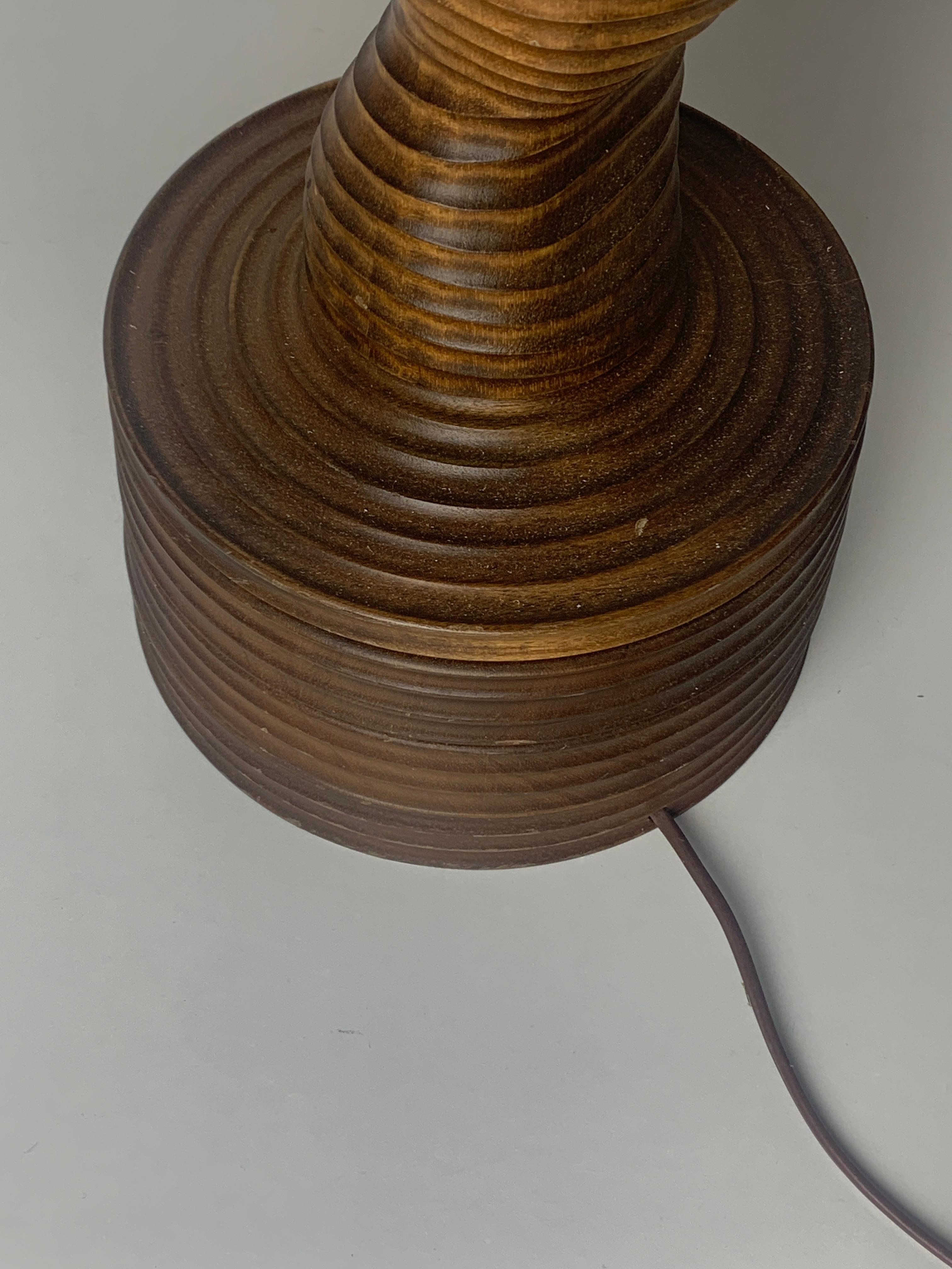 Lámpara de pie Biomorphic curvy wavy de Temde, Suiza Años 60 en venta 9