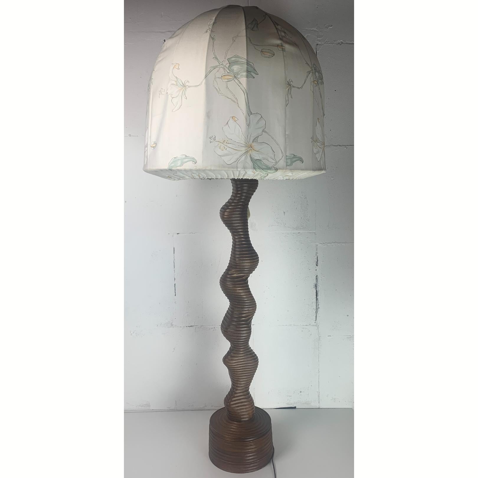 Lámpara de pie Biomorphic curvy wavy de Temde, Suiza Años 60 en Bueno estado para la venta en Zaandam, NL