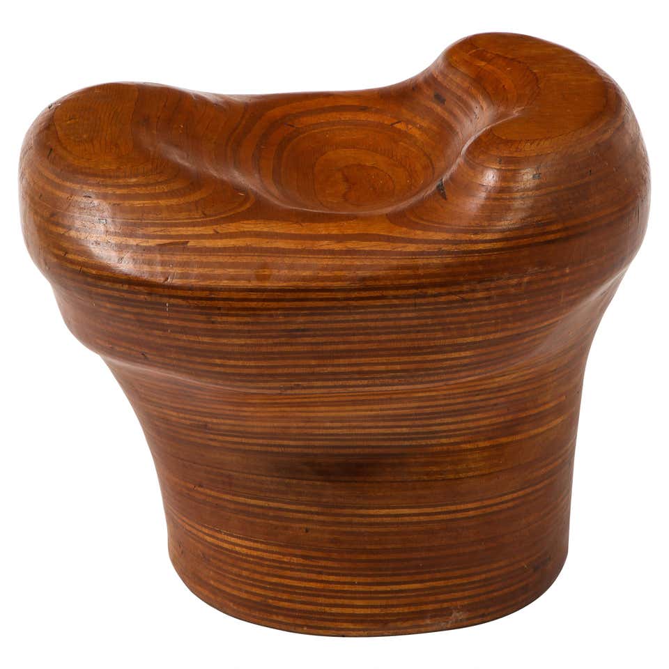 Carved Wood Hand Shaped Stool, Mexico 1960's For Sale at 1stDibs ...
