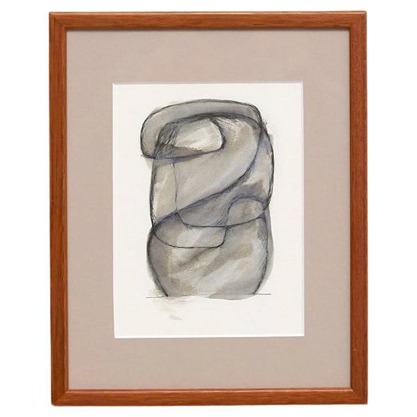Disegno Biomorfico 0002" - Inchiostro su carta di David Nobaru