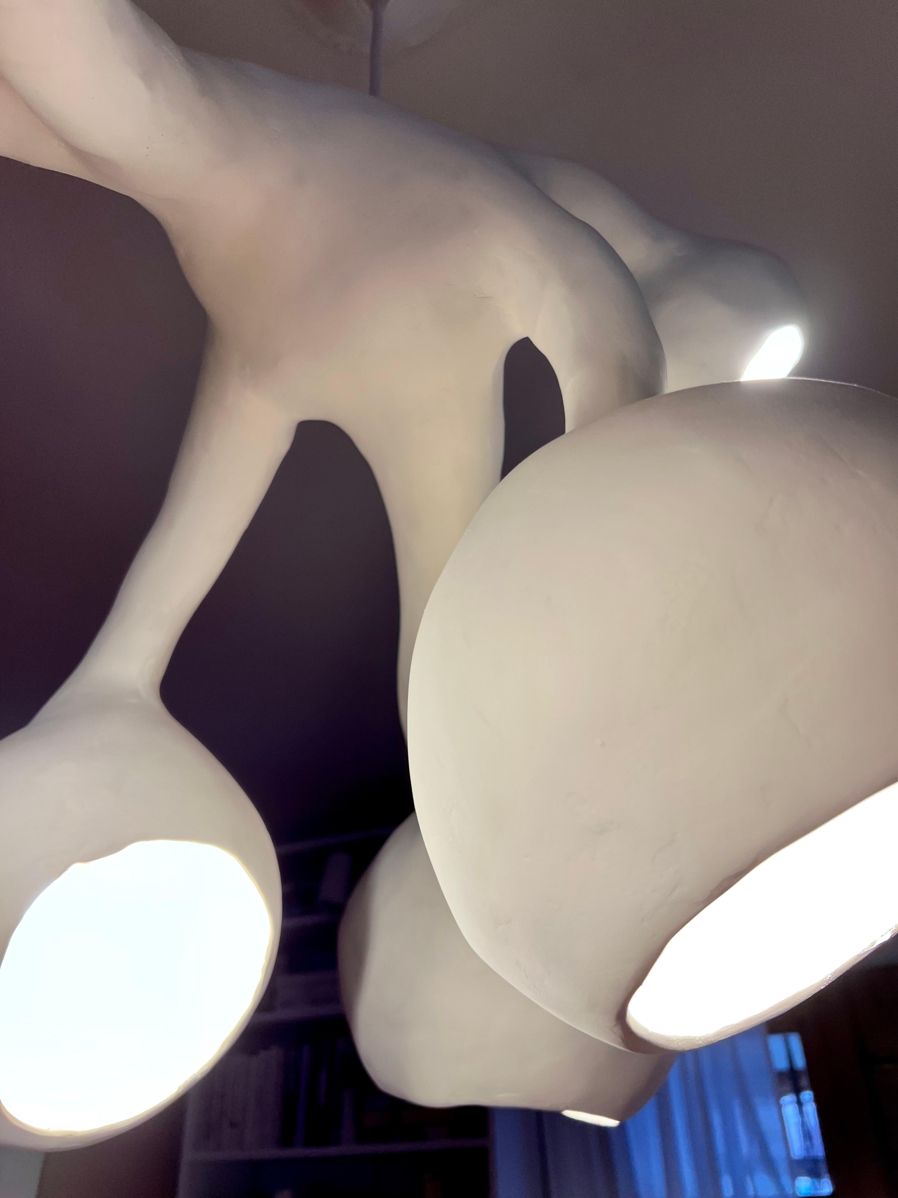 Biomorphic Line by Studio Chora, Luminaria a medida, Piedra, Por encargo en Nuevo estado para la venta en Albuquerque, NM