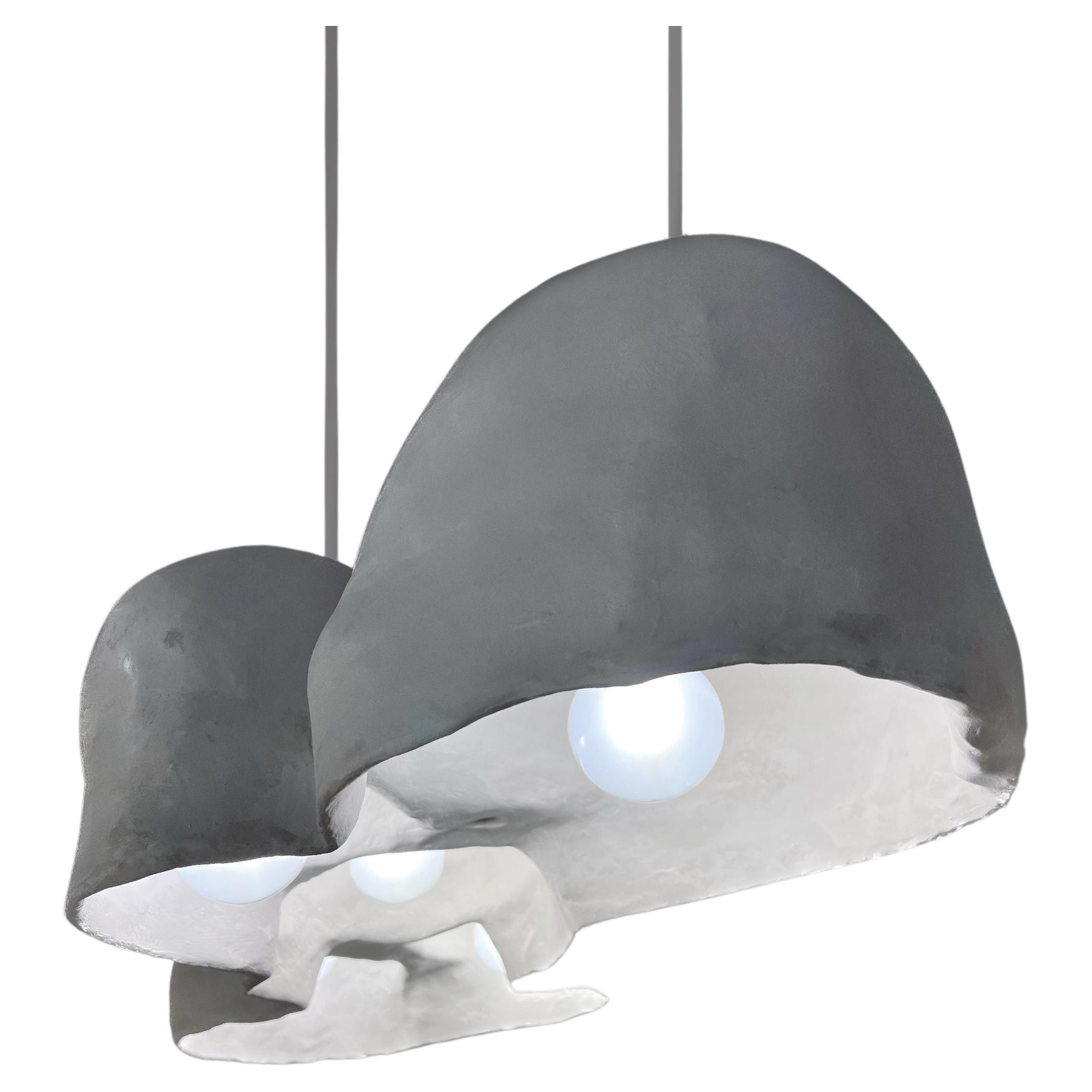 Biomorphic Line by Studio Chora, Handmade Light Fixture, Stone, Made-to-order