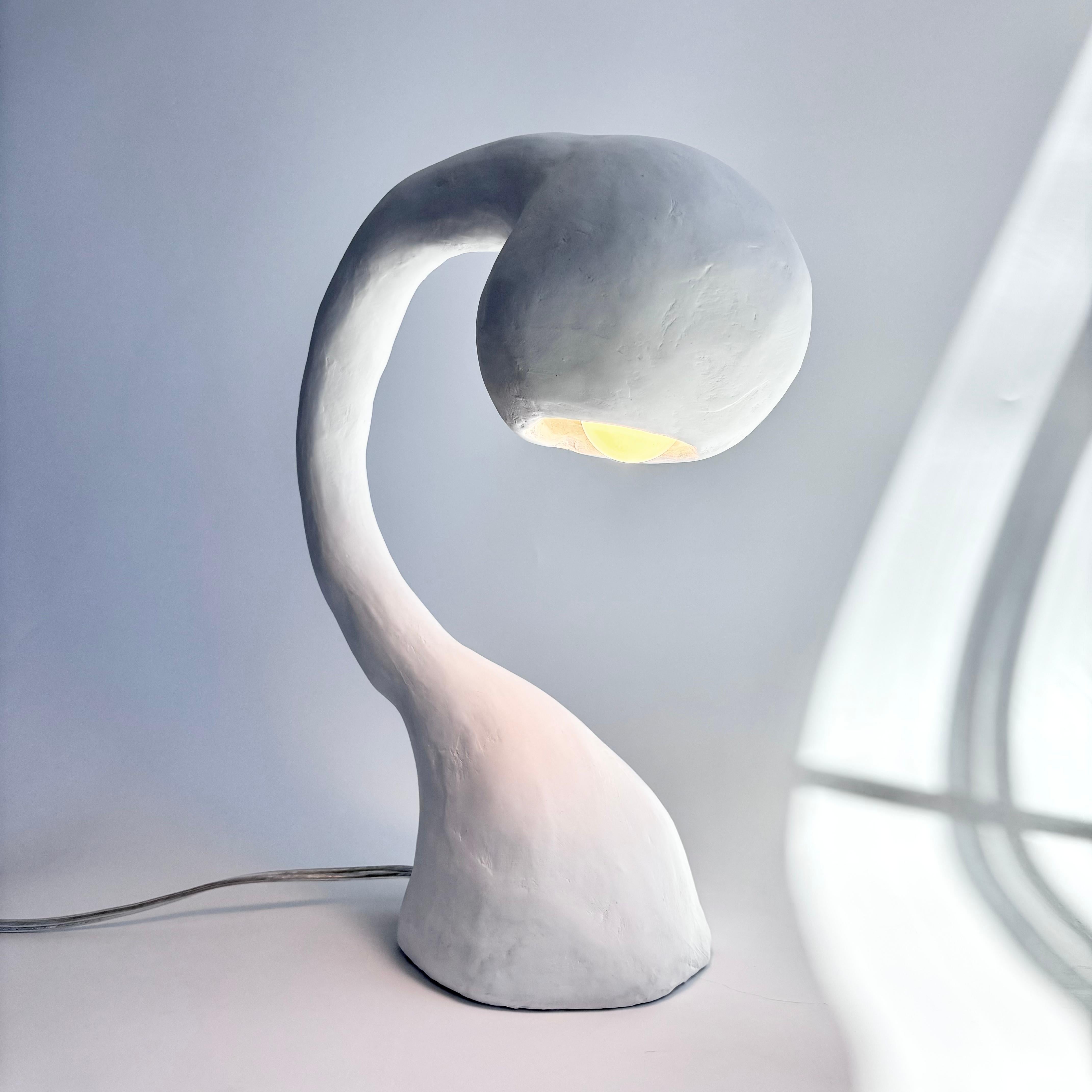 Designed by Studio Chora, 2024.
Biomorphic: ‘bios' meaning life and 'morphe' meaning form. 

The Biomorphic series of organic light sculptures are one-of-a-kind and crafted by hand. This is a second-generation light sculpture, more durable than