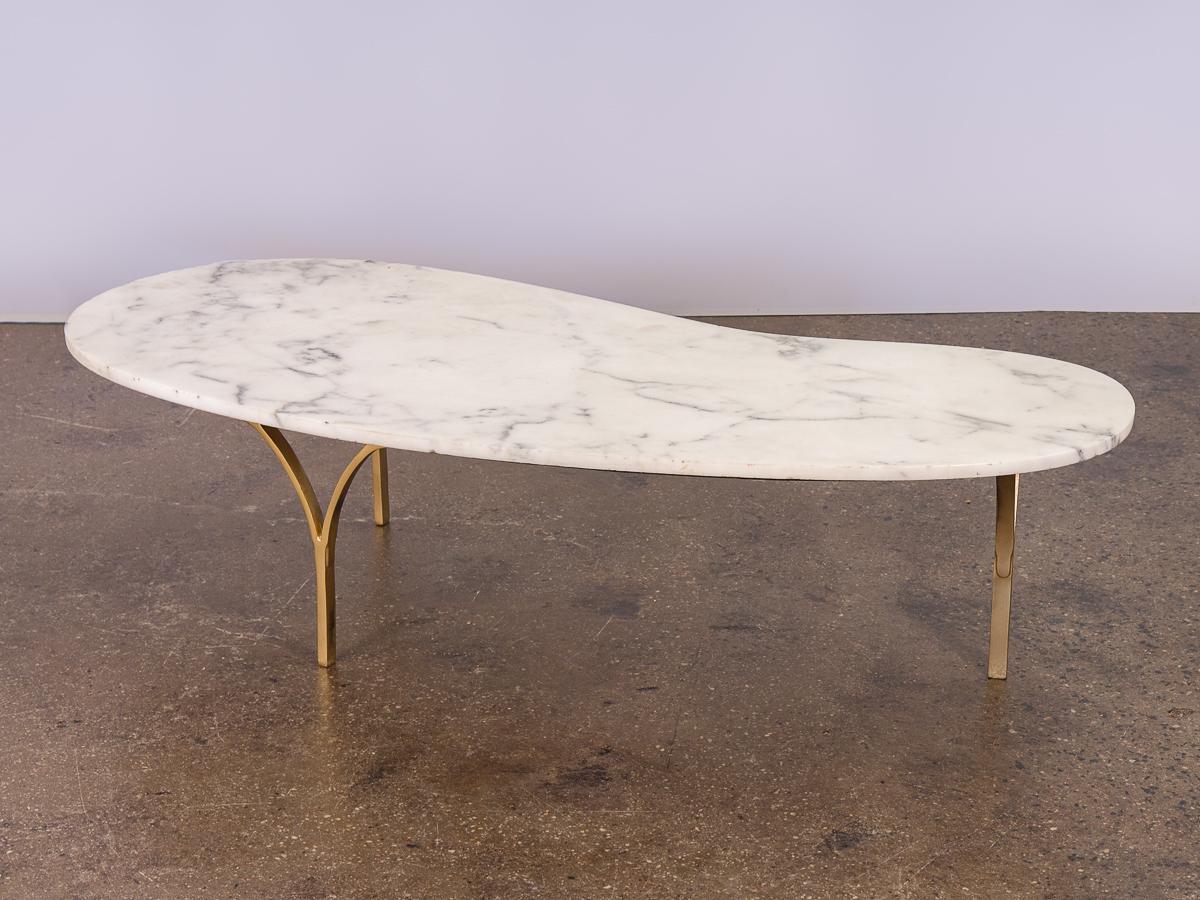 Biomorphic Marble Coffee Table 3