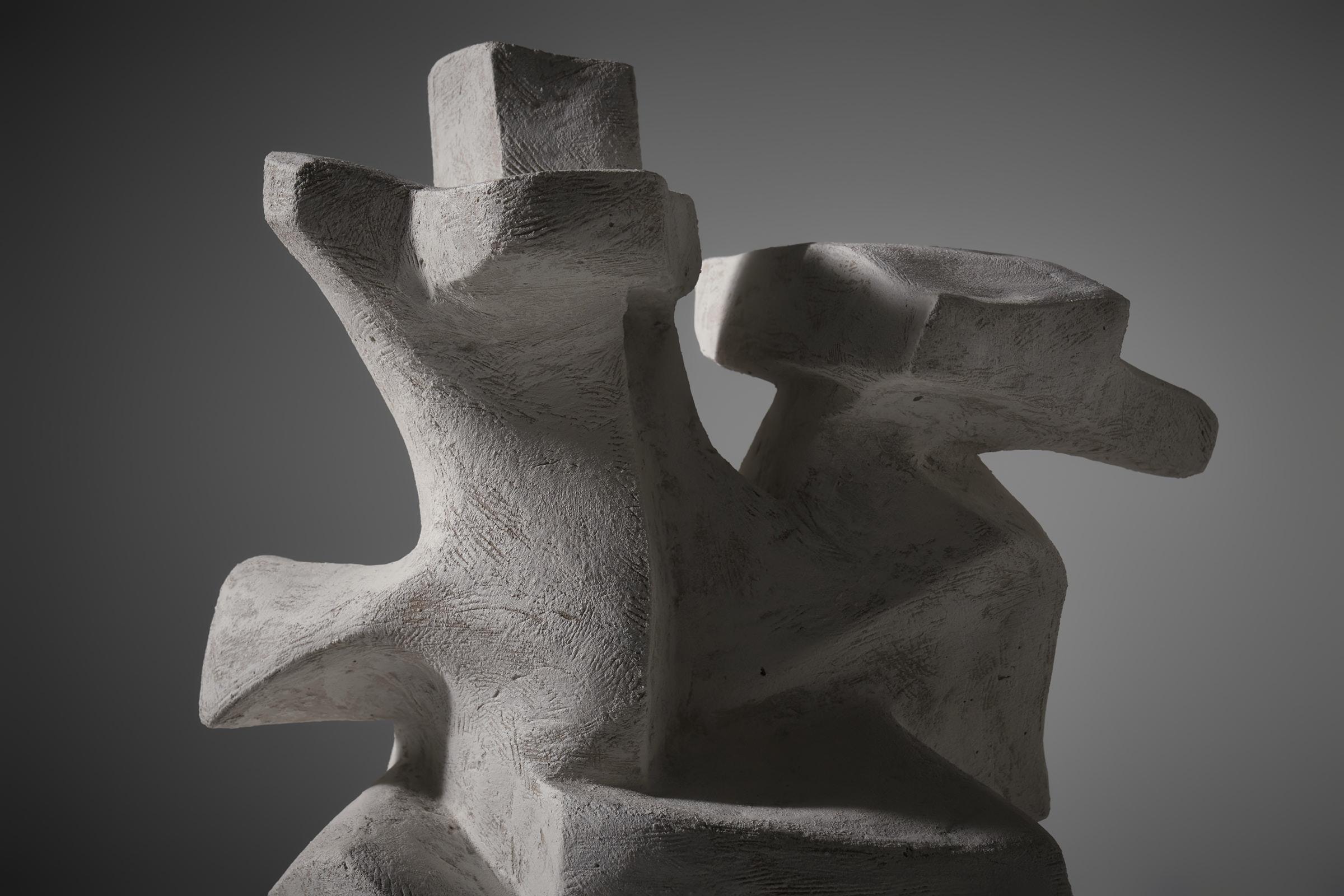 Scultura biomorfa in gesso, Francia 1960 in vendita 1