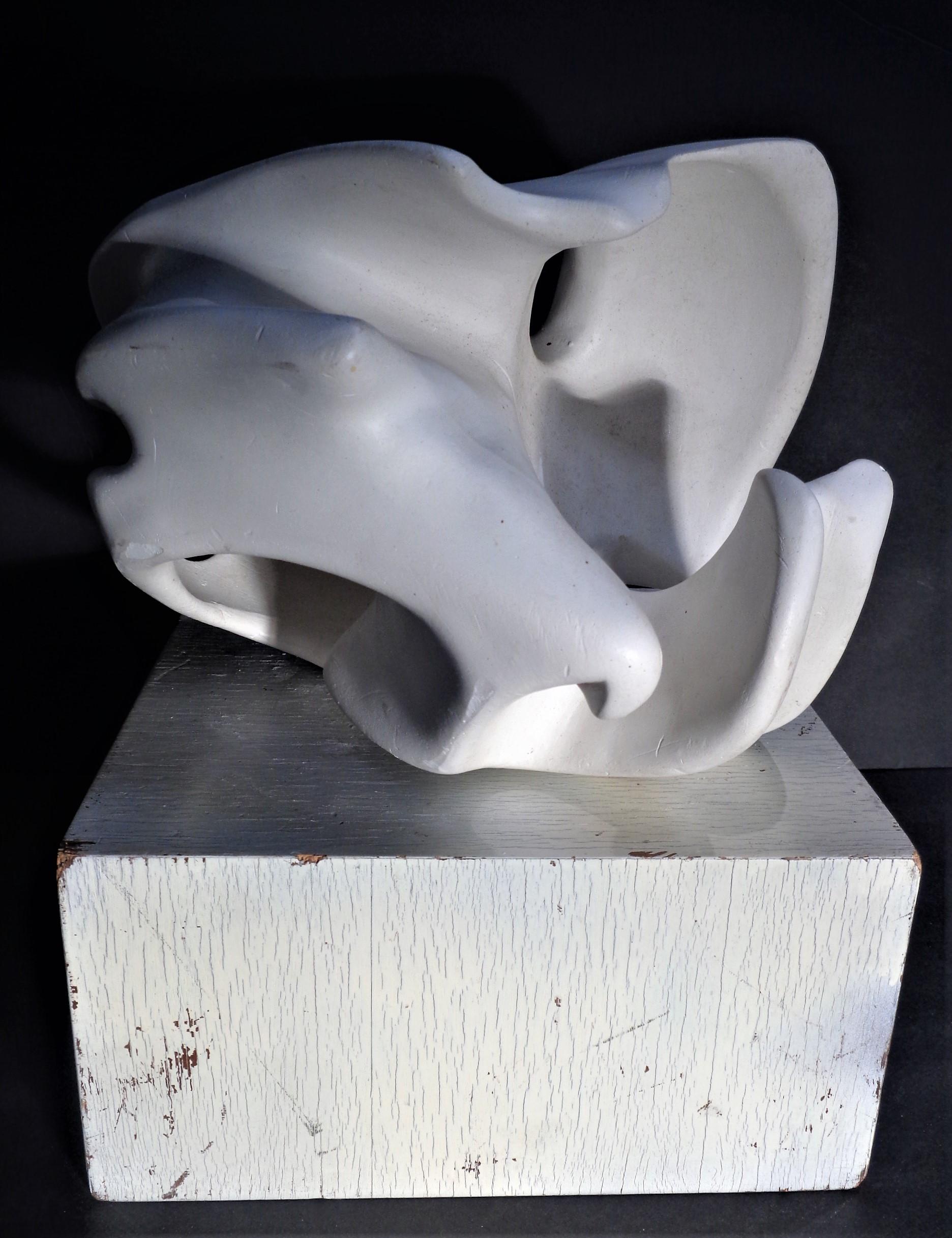 20th Century Biomorphic Plaster Sculpture style of Jean Arp  For Sale