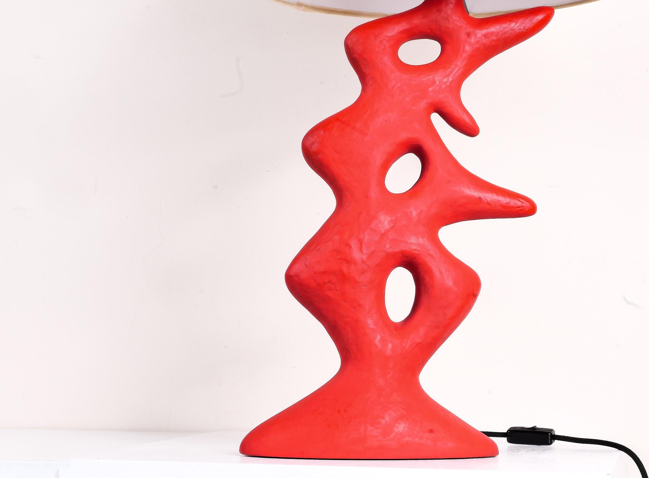 Biomorphic Sculptural Table Lamp by Elizabeth Garouste (Organische Moderne) im Angebot
