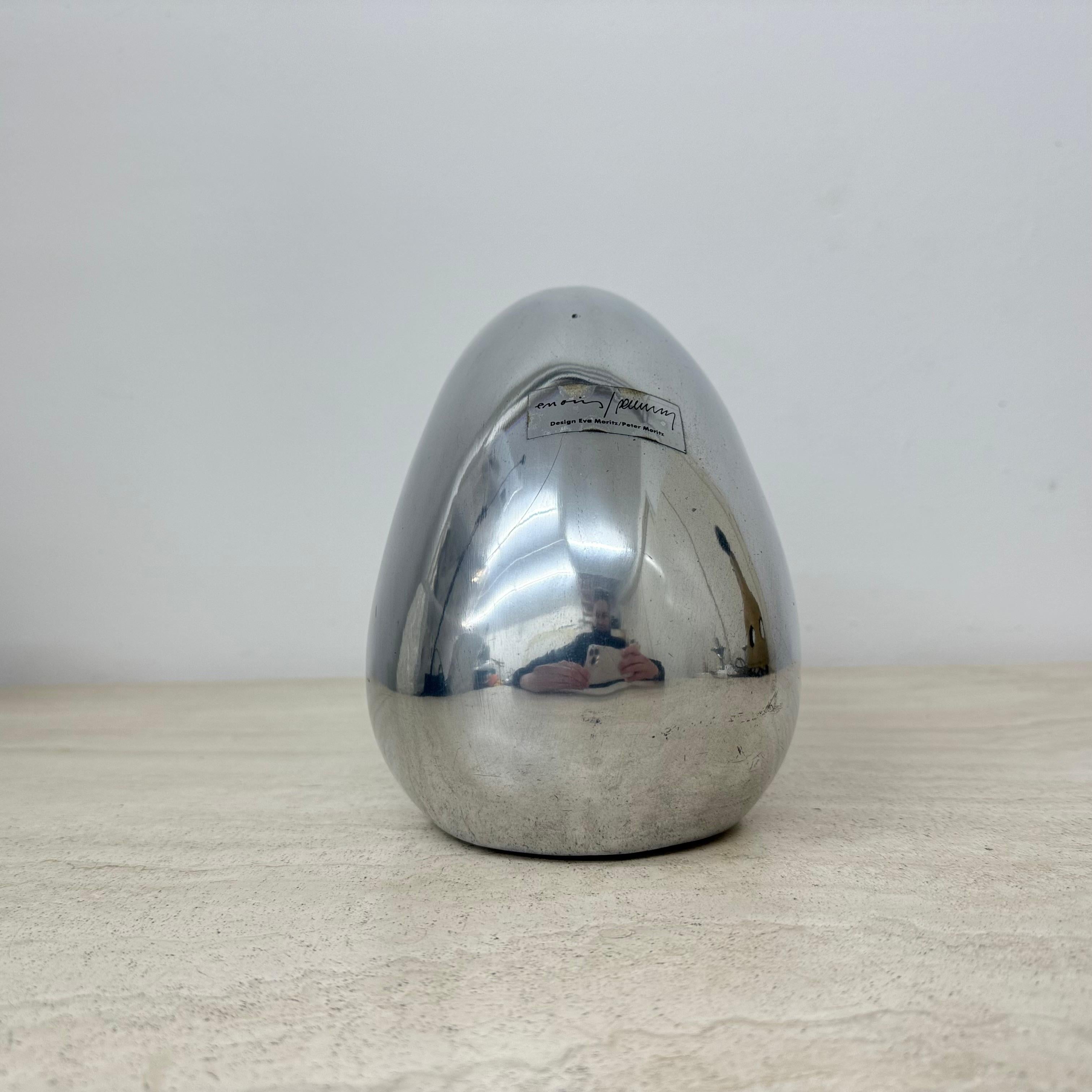 Biomorphes Skulptur-Objekt aus Aluminium von Eva & Peter Moritz für Ikea, 1980 im Angebot 8