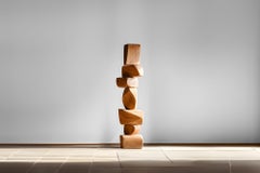 Serenidad Biomórfica: Tótem abstracto de roble No61 by NONO