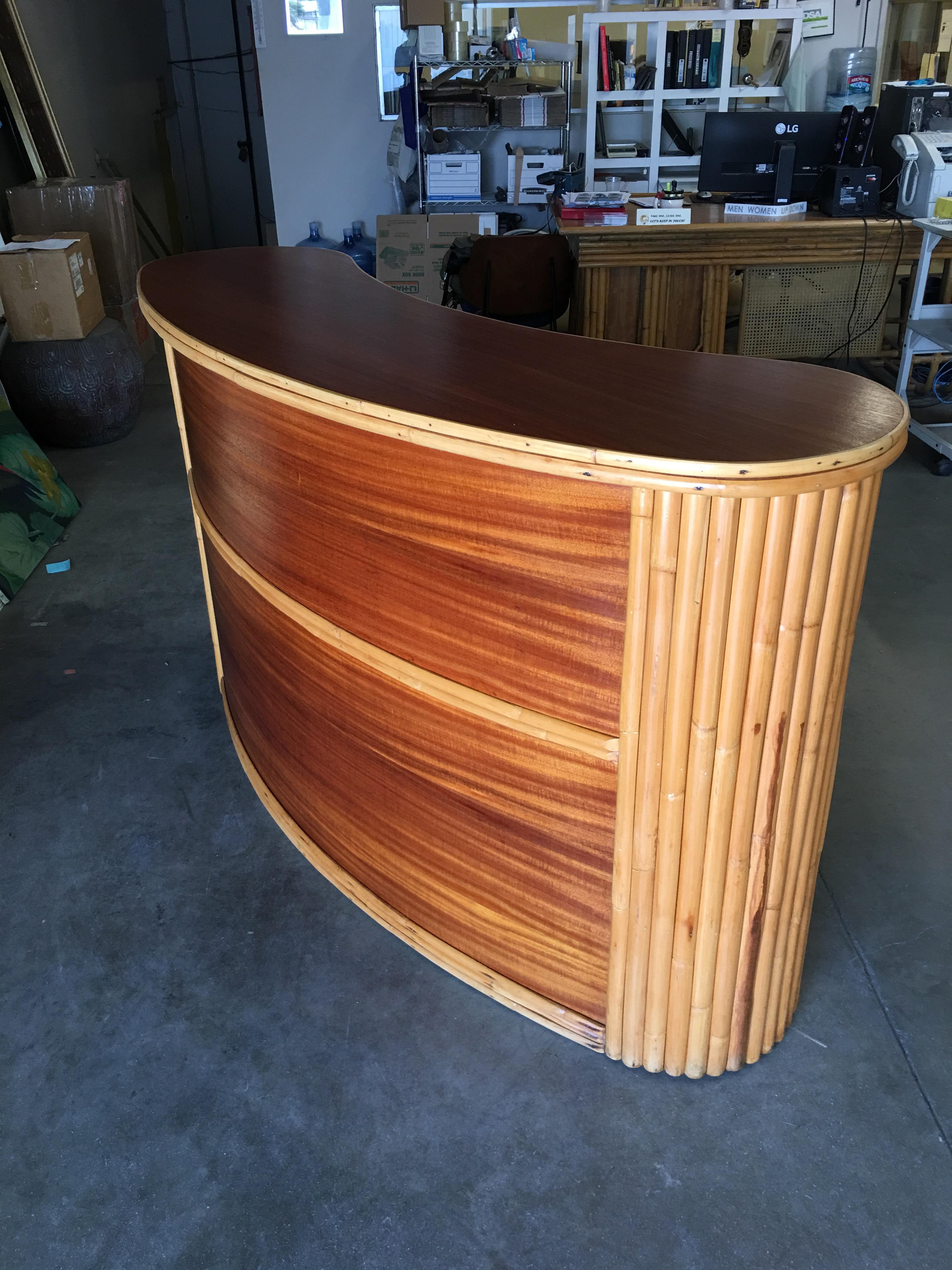 mahogany bar top