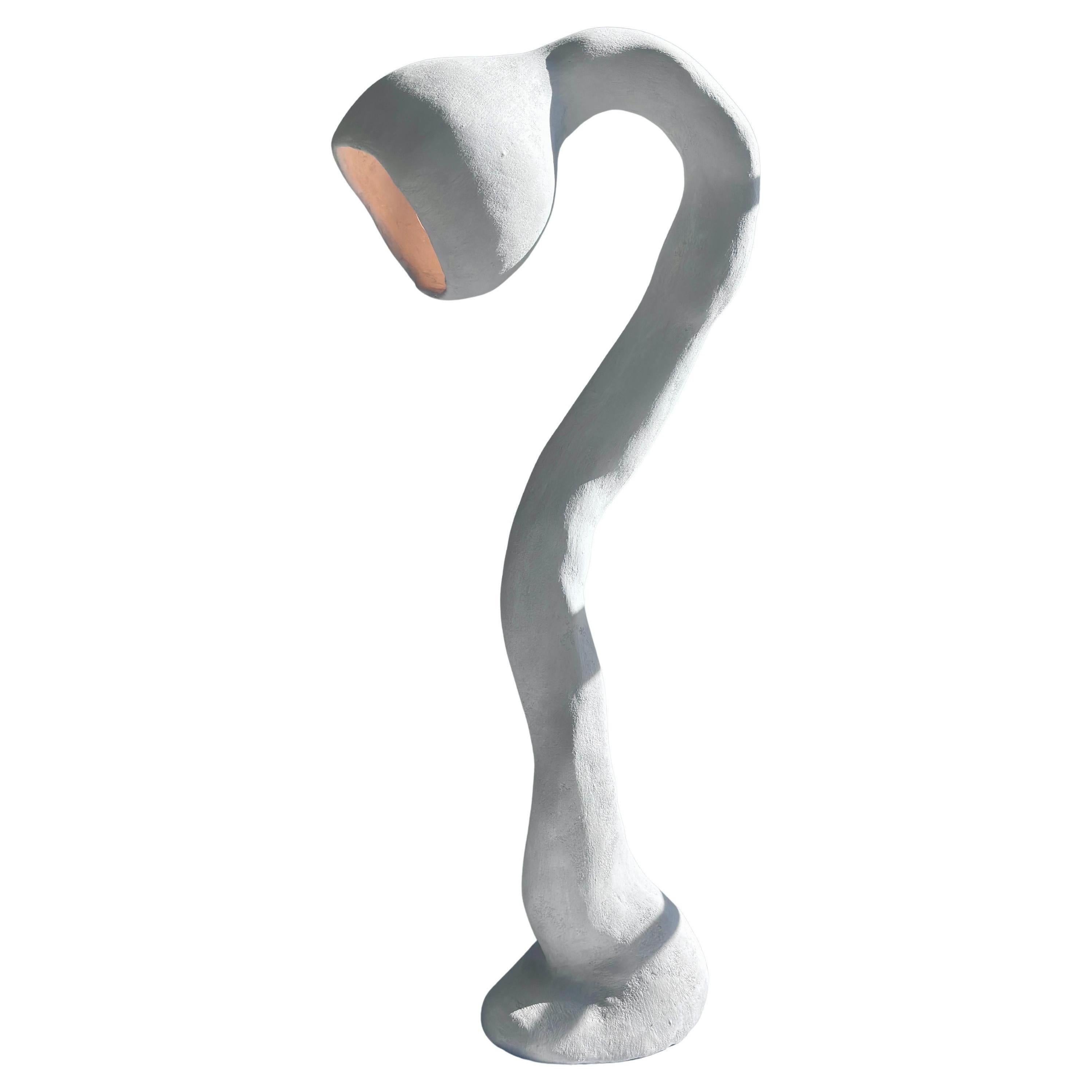 Lampada da terra Biomorfa N.5, Studio A. Chora, Stucchi grigi, In magazzino in vendita 5