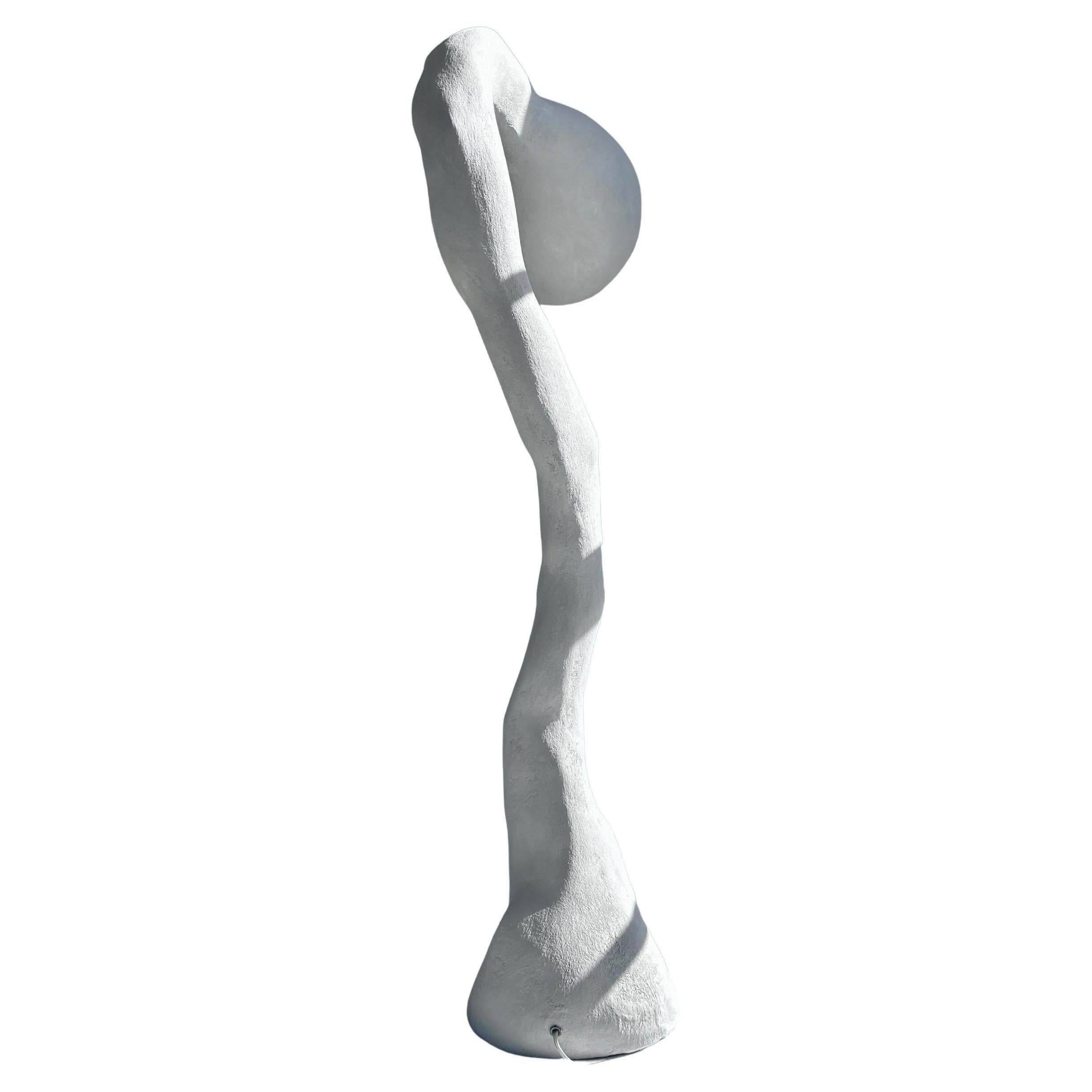 Lampada da terra Biomorfa N.5, Studio A. Chora, Stucchi grigi, In magazzino in vendita 8